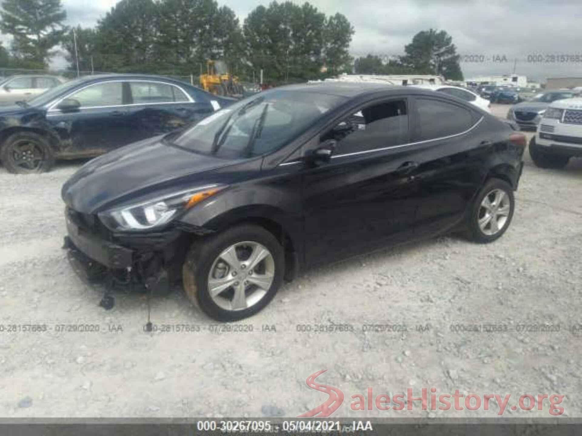 KMHDH4AE6GU553231 2016 HYUNDAI ELANTRA