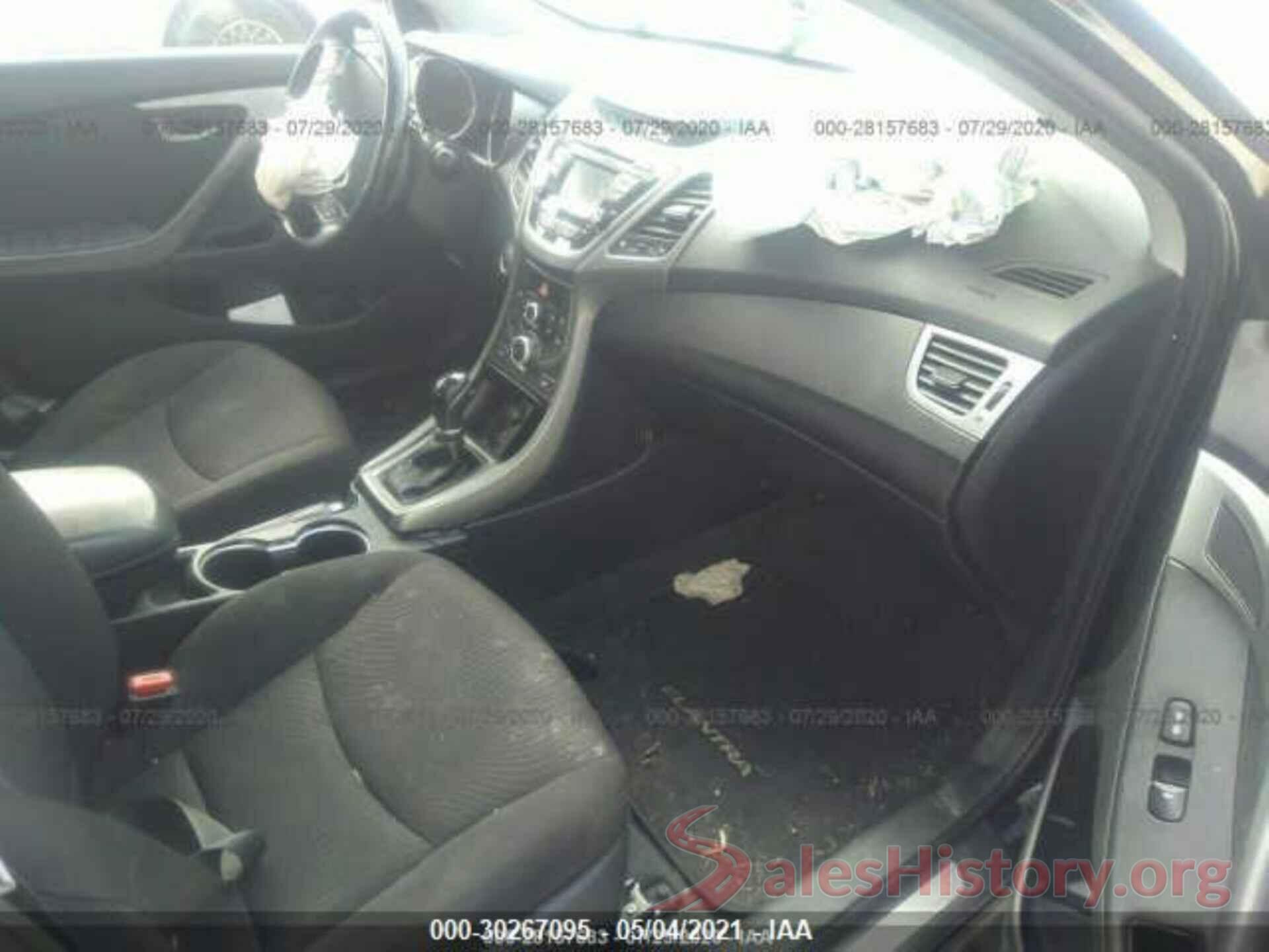 KMHDH4AE6GU553231 2016 HYUNDAI ELANTRA