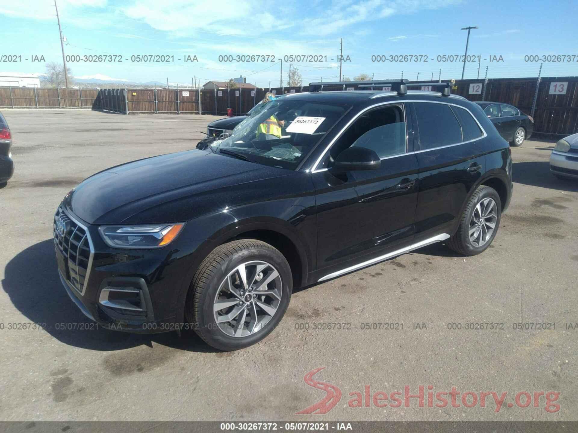 WA1BAAFY1M2016172 2021 AUDI Q5