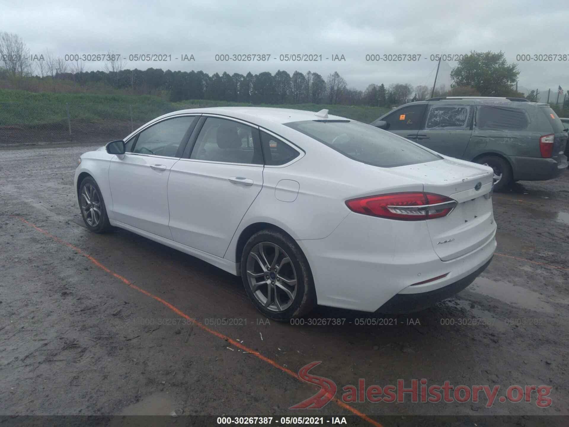 3FA6P0CD4KR270667 2019 FORD FUSION