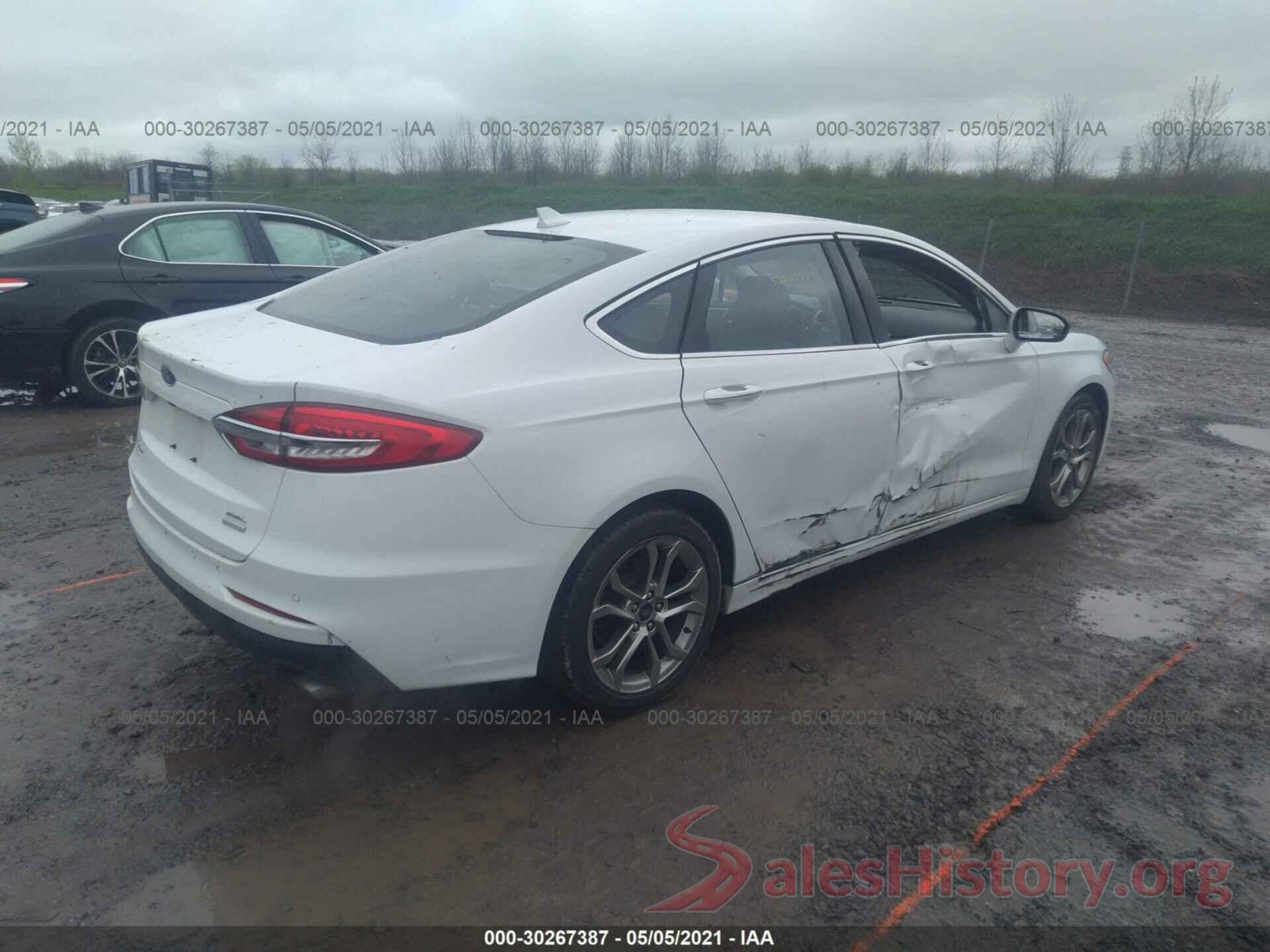 3FA6P0CD4KR270667 2019 FORD FUSION