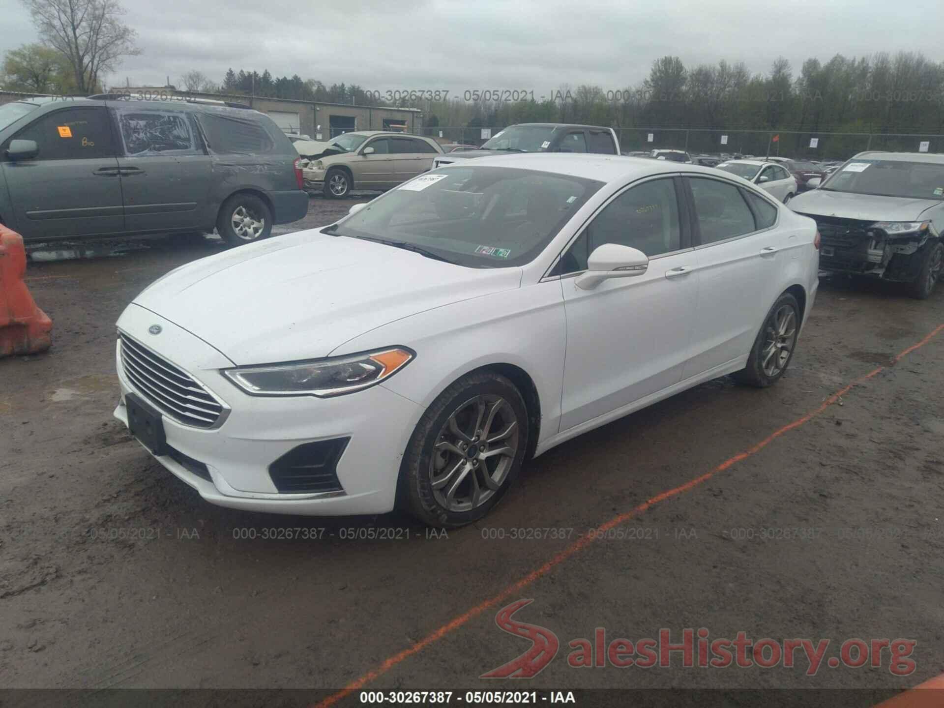 3FA6P0CD4KR270667 2019 FORD FUSION