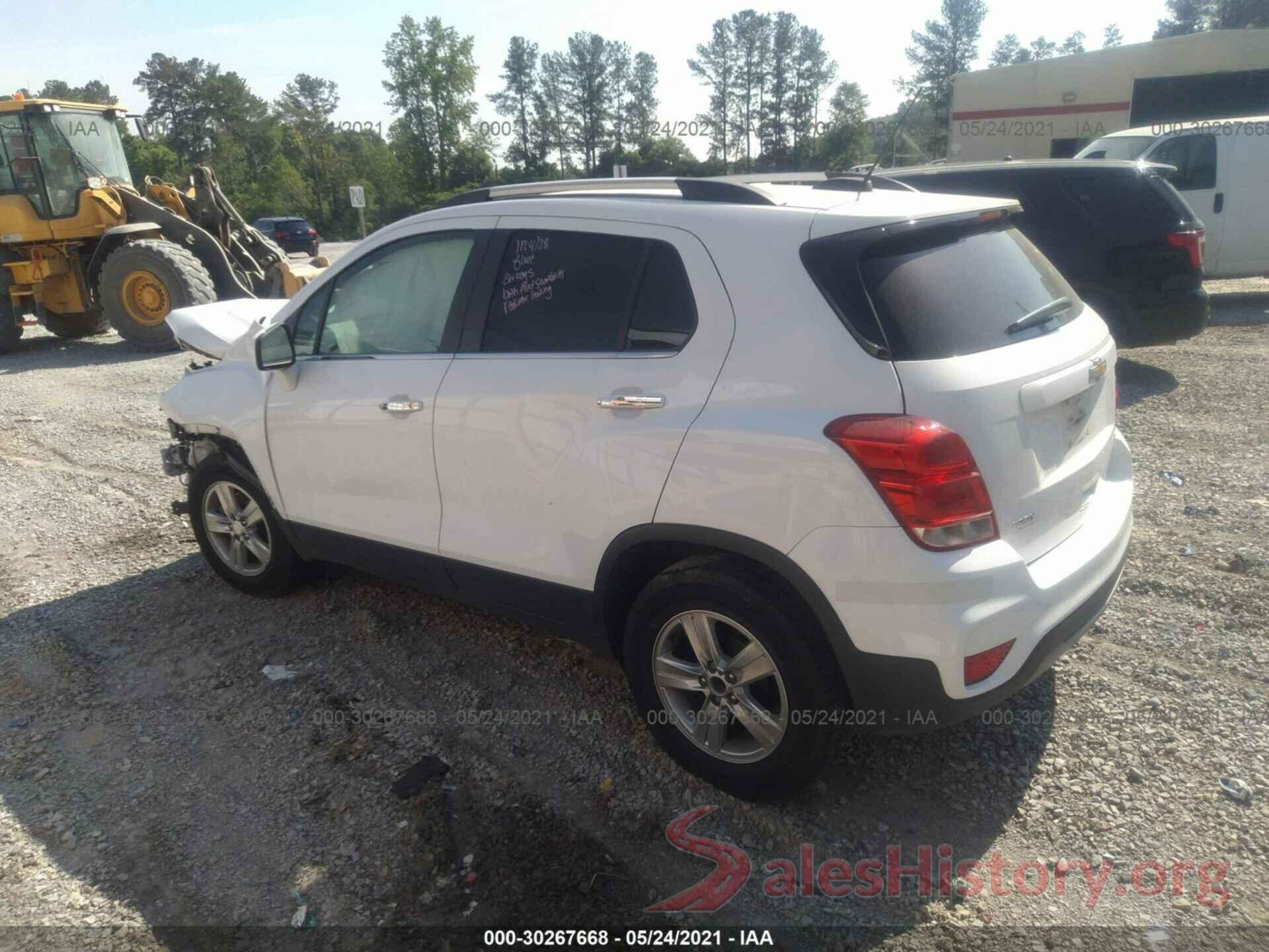 3GNCJLSB7HL277700 2017 CHEVROLET TRAX