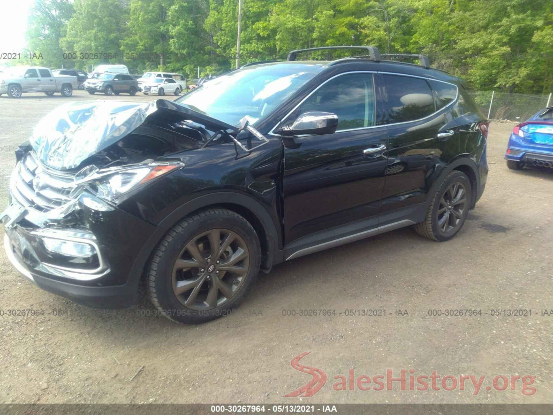 5XYZWDLA9JG518203 2018 HYUNDAI SANTA FE SPORT