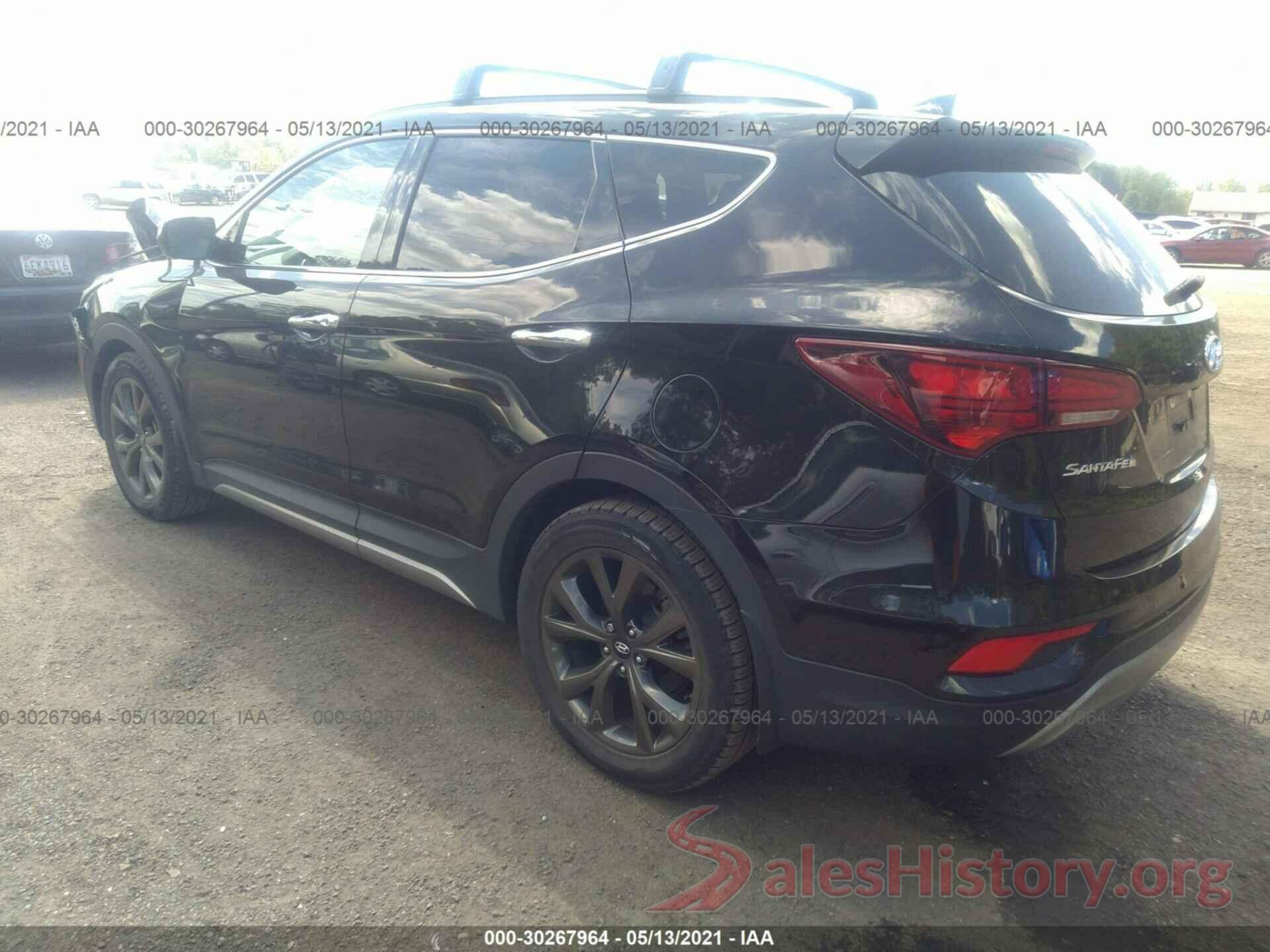 5XYZWDLA9JG518203 2018 HYUNDAI SANTA FE SPORT