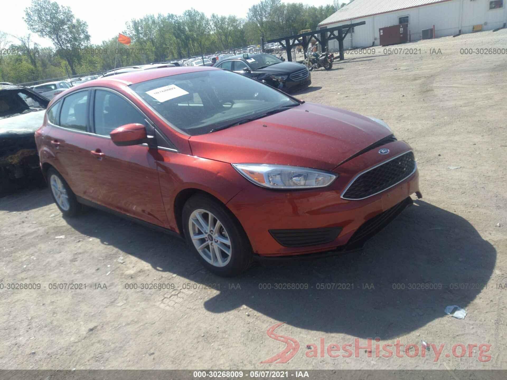 1FADP3K26JL267159 2018 FORD FOCUS