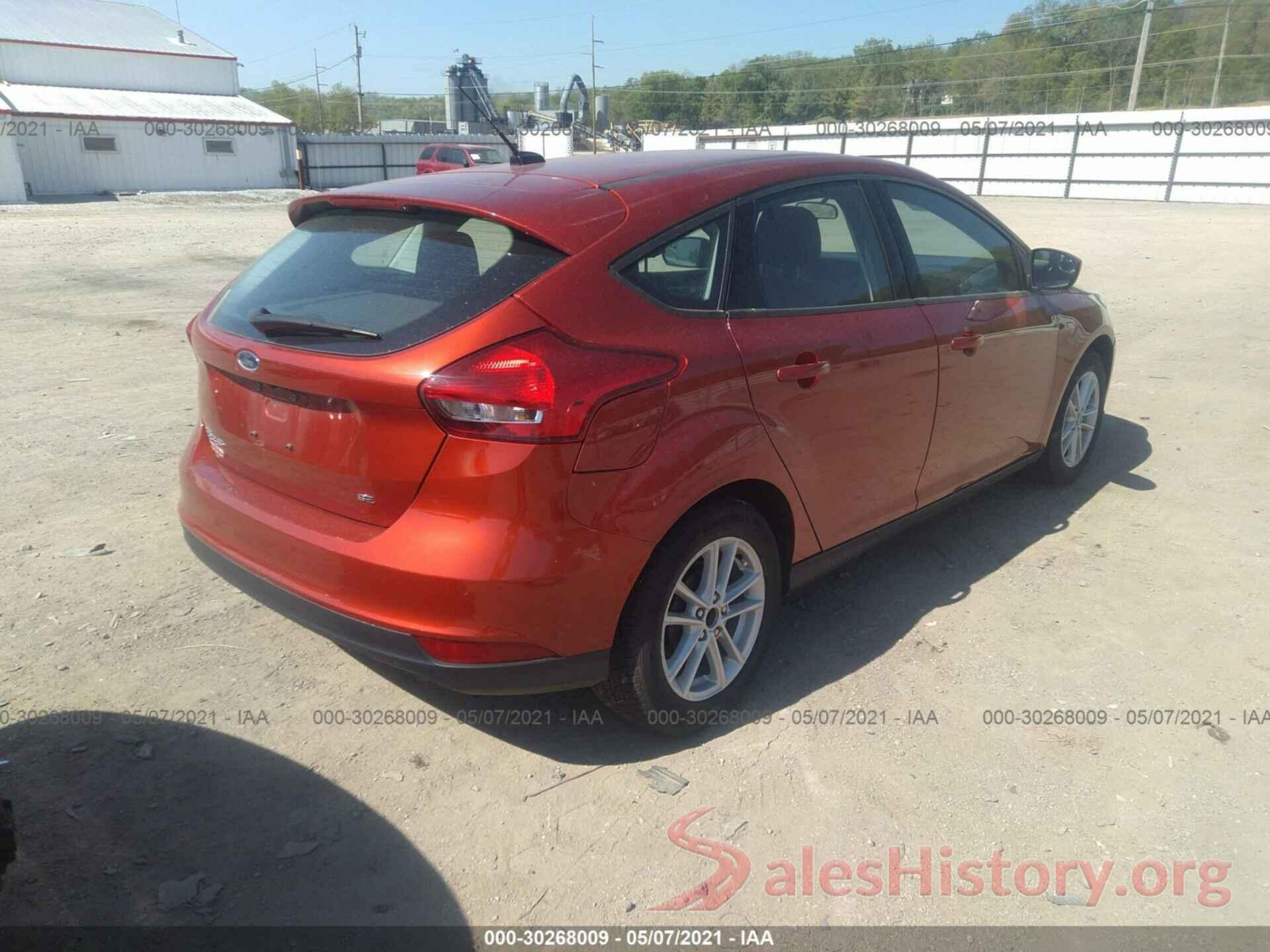 1FADP3K26JL267159 2018 FORD FOCUS