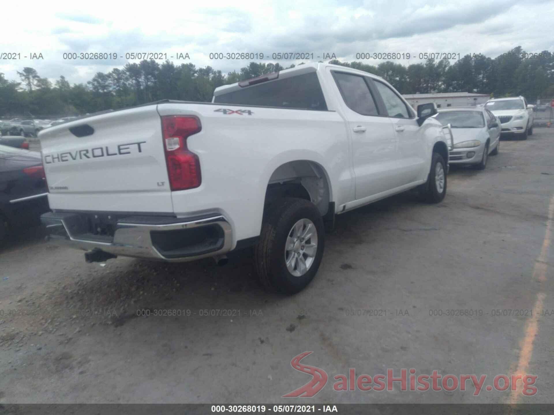 3GCPYDEK1LG224788 2020 CHEVROLET SILVERADO 1500