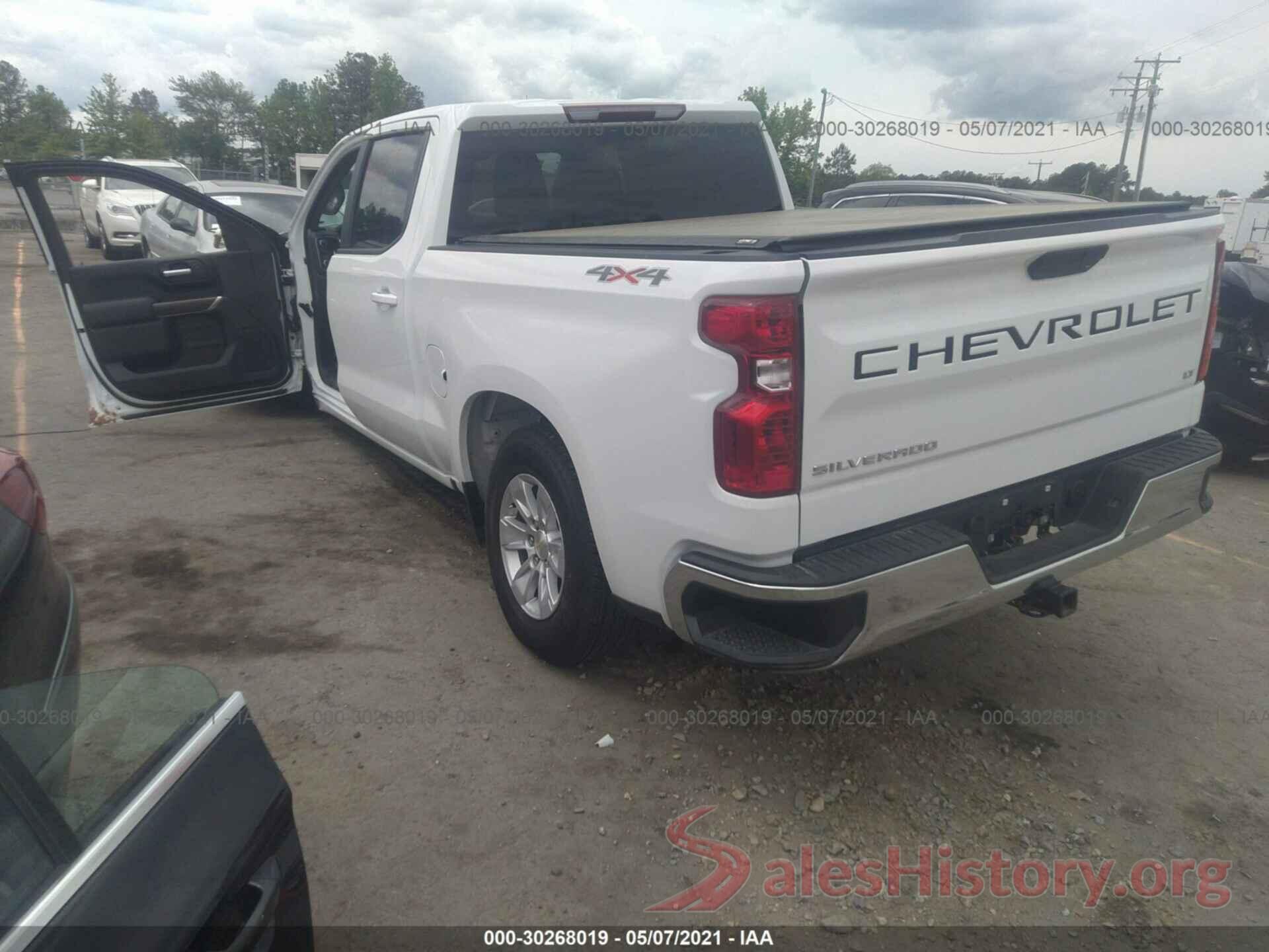 3GCPYDEK1LG224788 2020 CHEVROLET SILVERADO 1500