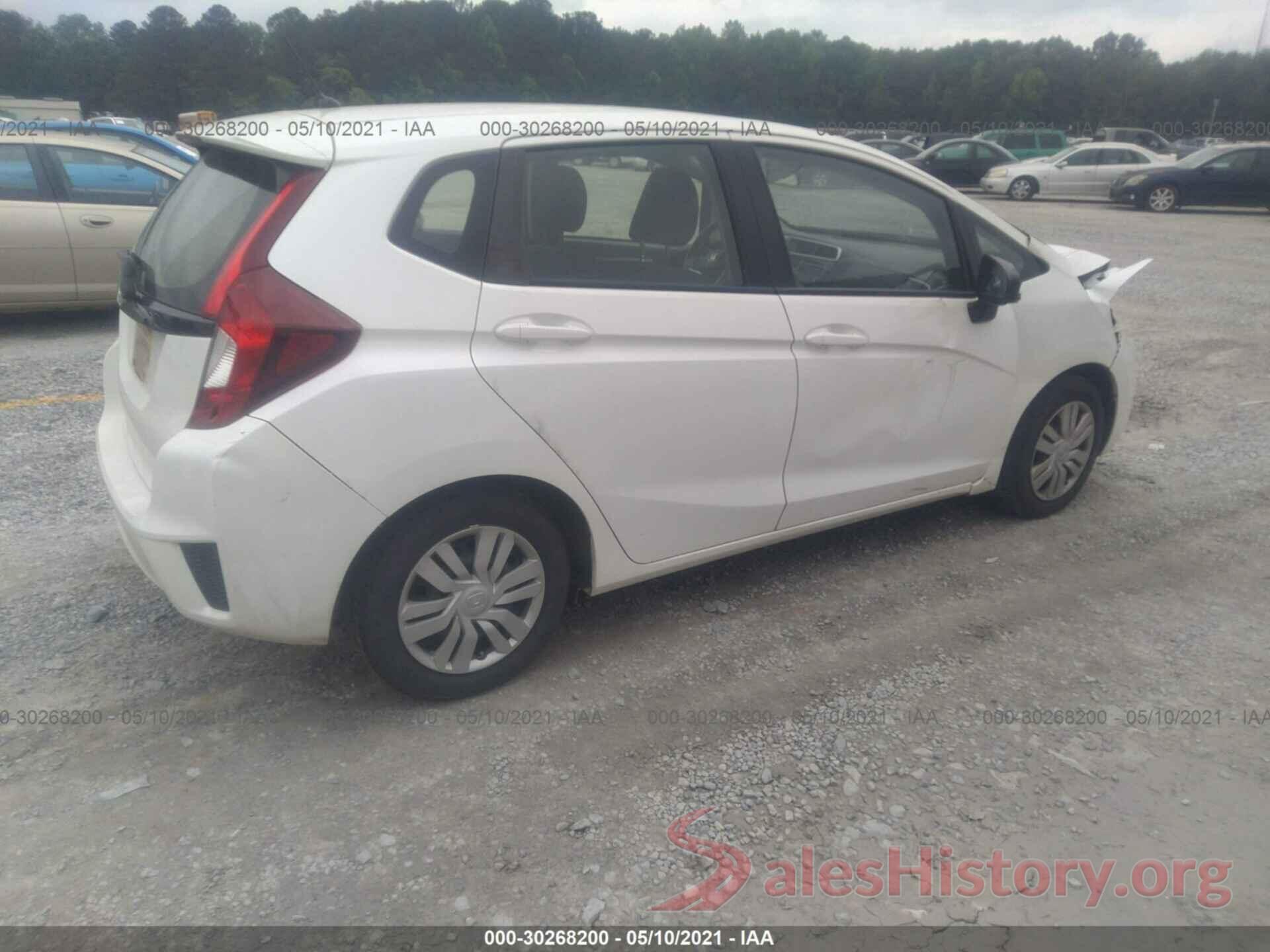 JHMGK5H51GX023633 2016 HONDA FIT