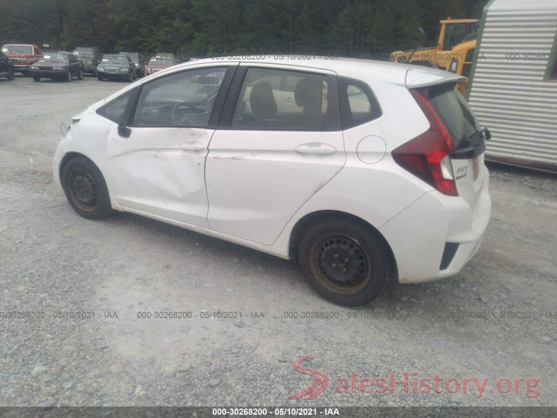 JHMGK5H51GX023633 2016 HONDA FIT