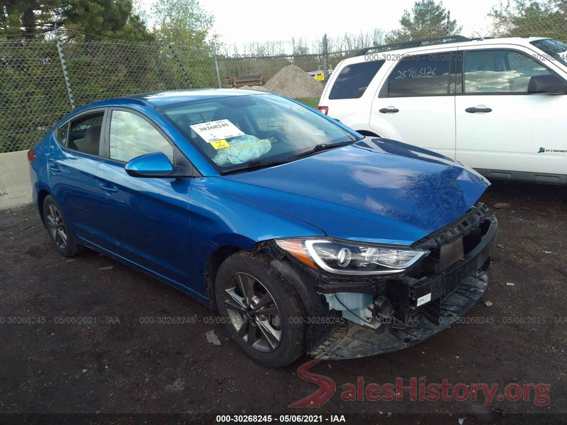 5NPD84LF4JH402982 2018 HYUNDAI ELANTRA