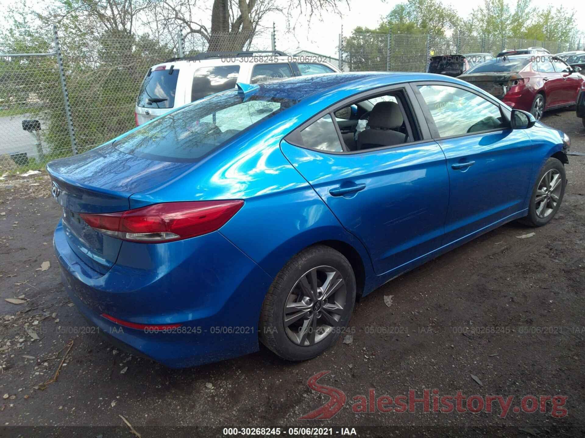 5NPD84LF4JH402982 2018 HYUNDAI ELANTRA