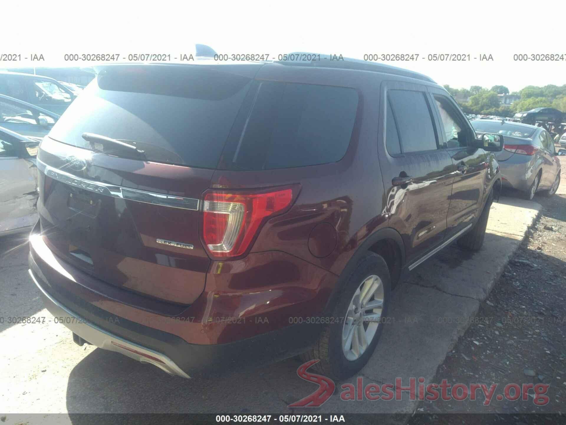 1FM5K7D84GGB09650 2016 FORD EXPLORER