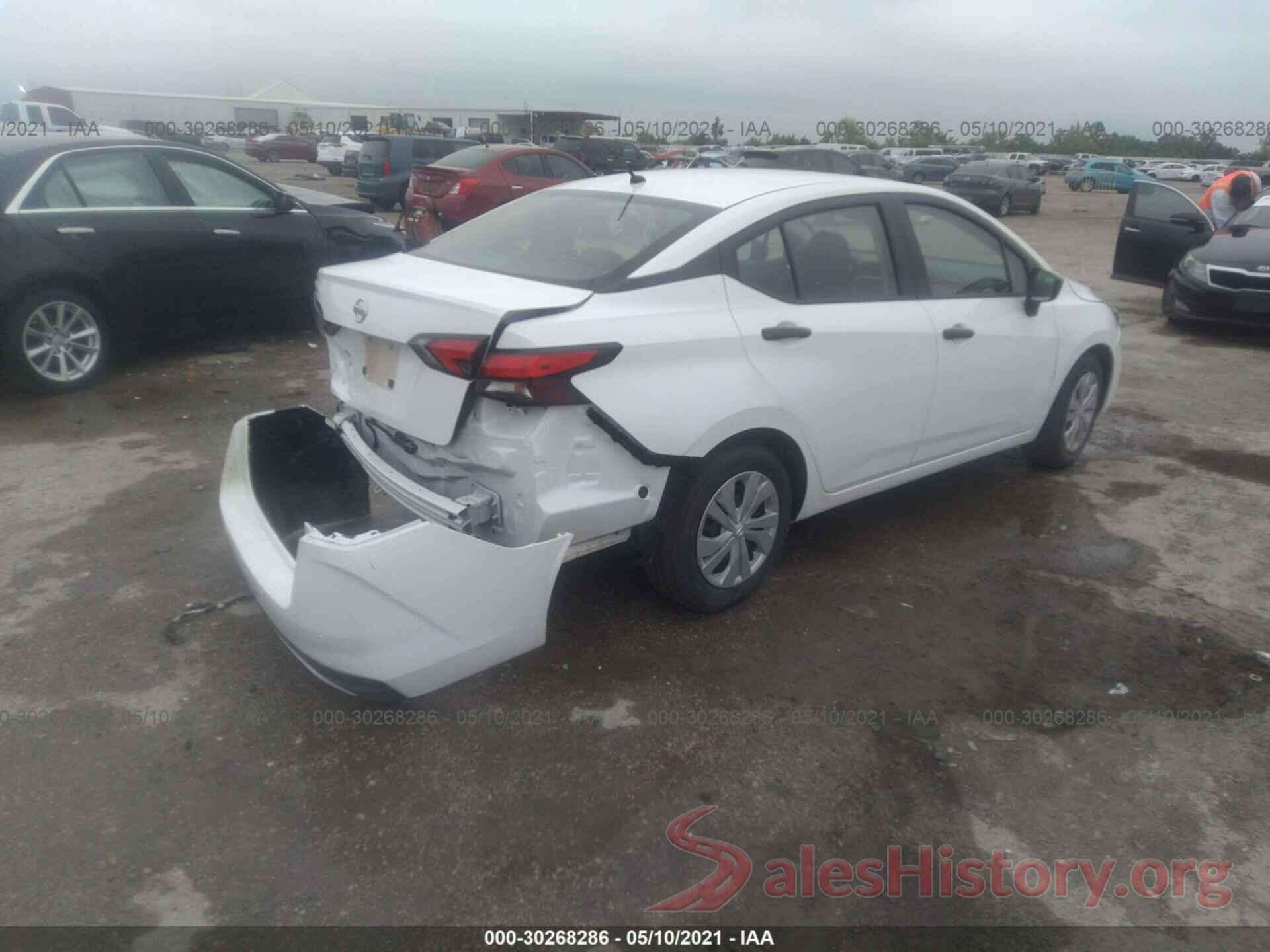 3N1CN8DV1ML816911 2021 NISSAN VERSA