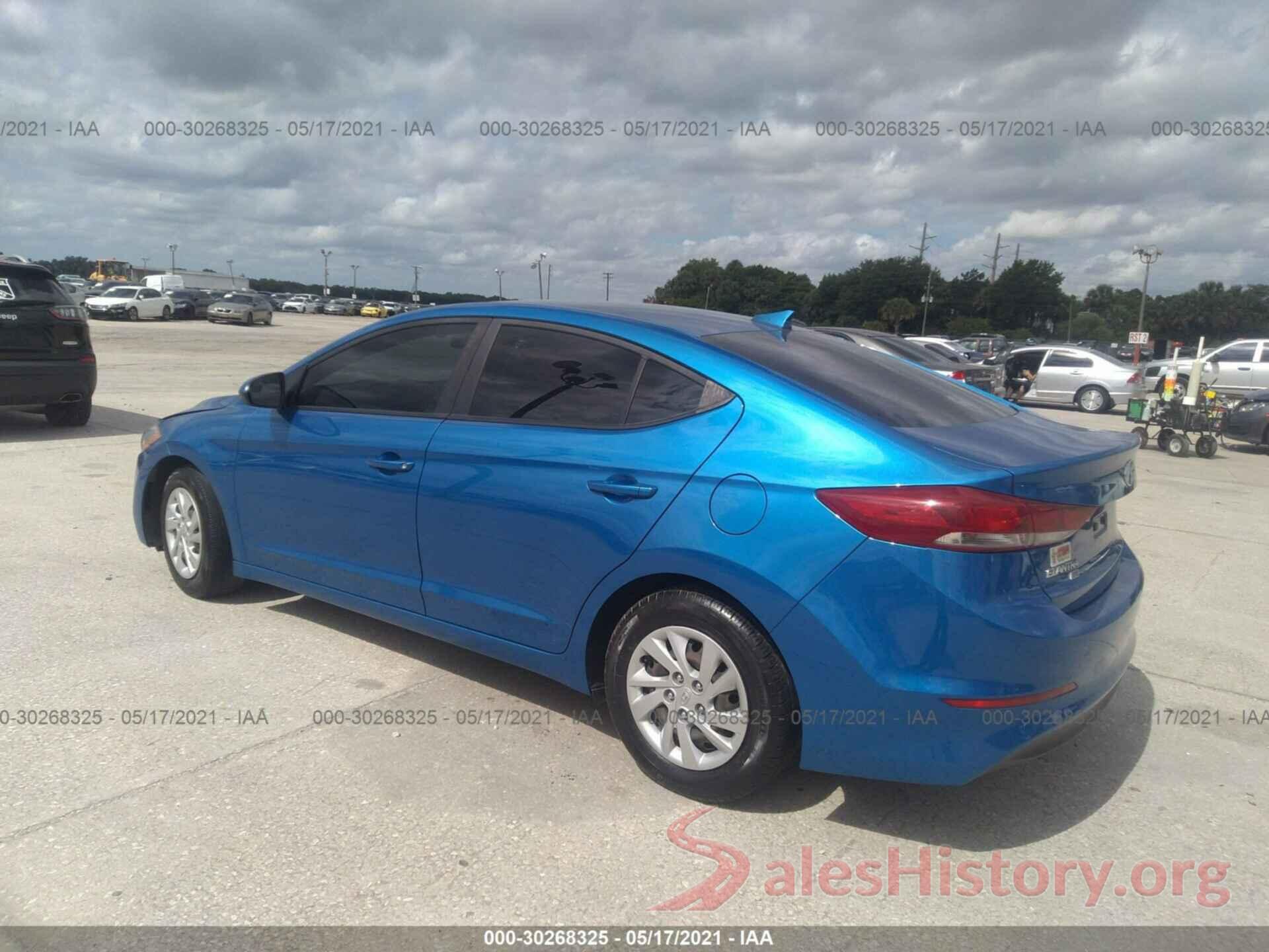 5NPD74LF7HH090816 2017 HYUNDAI ELANTRA