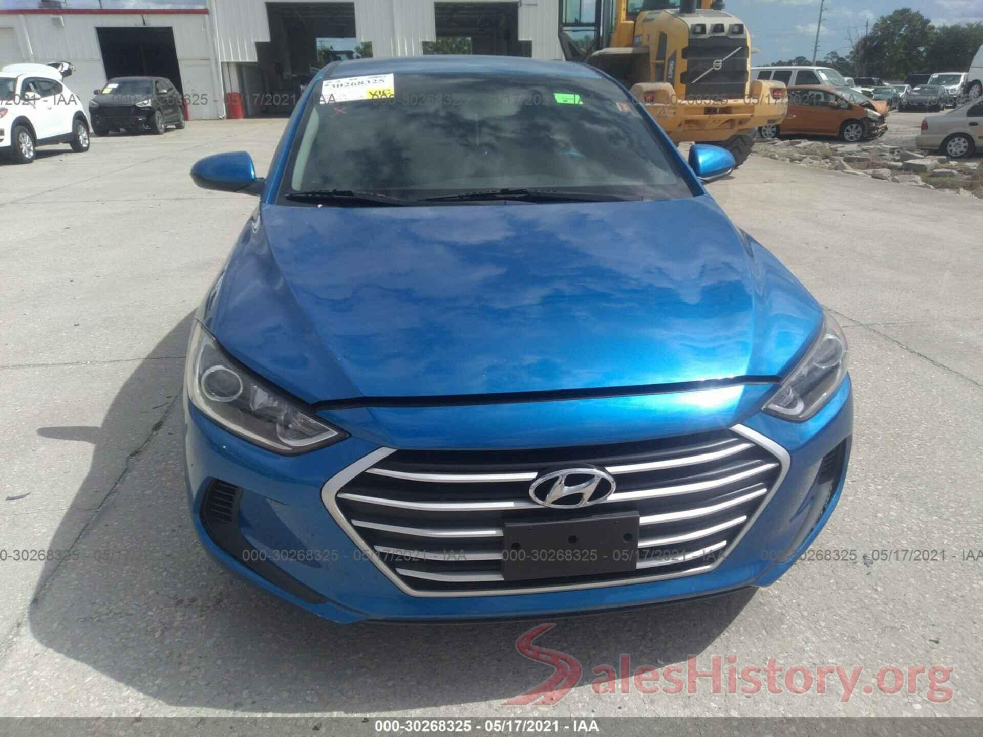 5NPD74LF7HH090816 2017 HYUNDAI ELANTRA