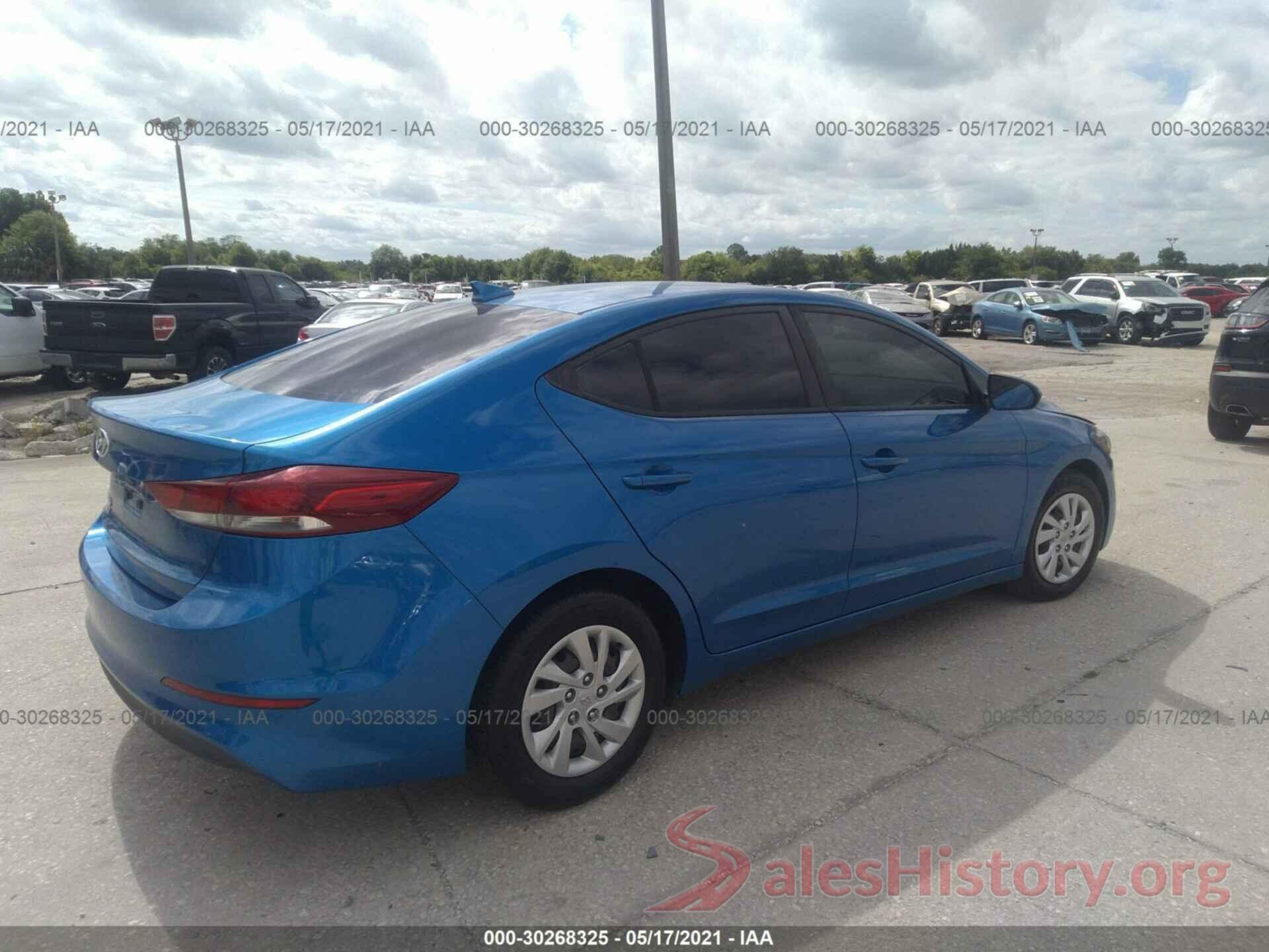 5NPD74LF7HH090816 2017 HYUNDAI ELANTRA