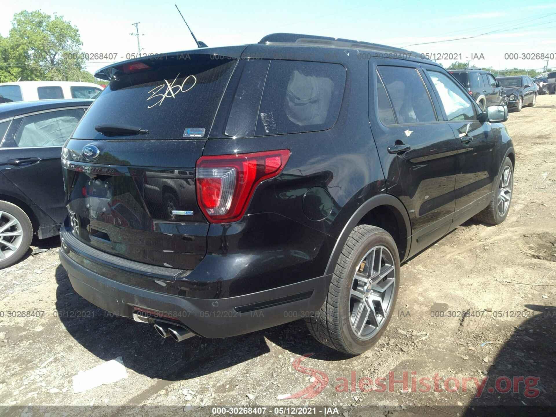 1FM5K8GT3JGA98928 2018 FORD EXPLORER