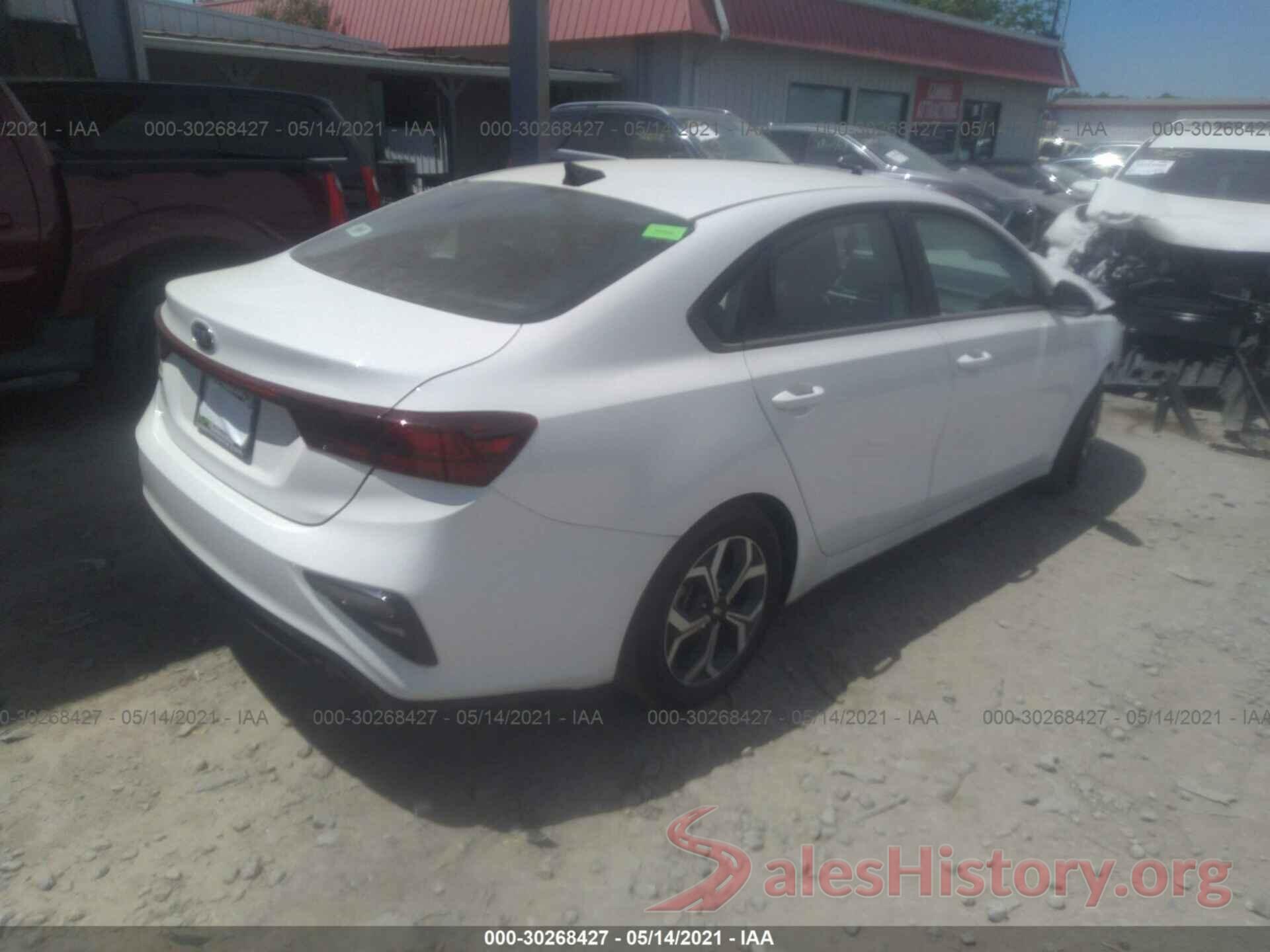 3KPF24AD4LE233985 2020 KIA FORTE