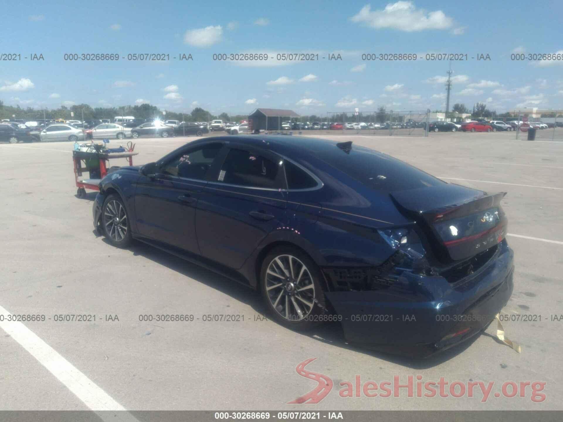 5NPEH4J2XLH036484 2020 HYUNDAI SONATA