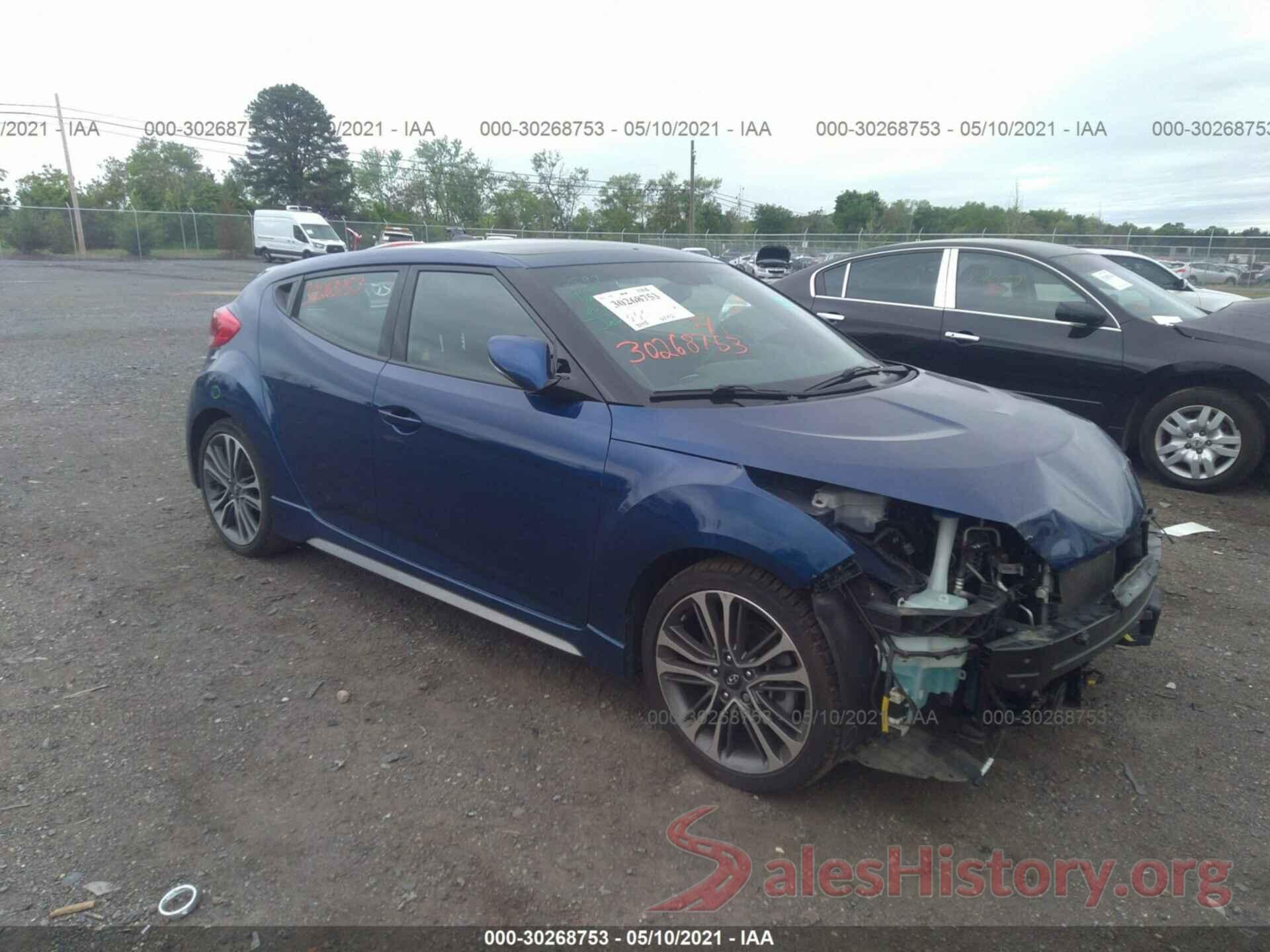 KMHTC6AE8GU296319 2016 HYUNDAI VELOSTER