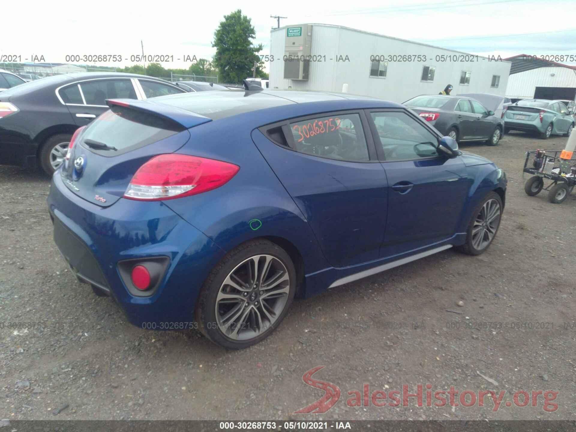 KMHTC6AE8GU296319 2016 HYUNDAI VELOSTER