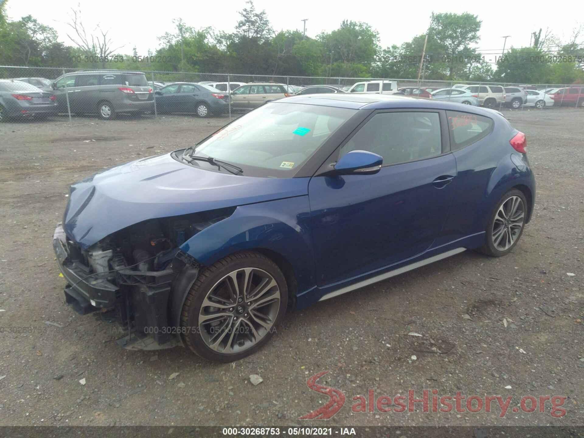 KMHTC6AE8GU296319 2016 HYUNDAI VELOSTER