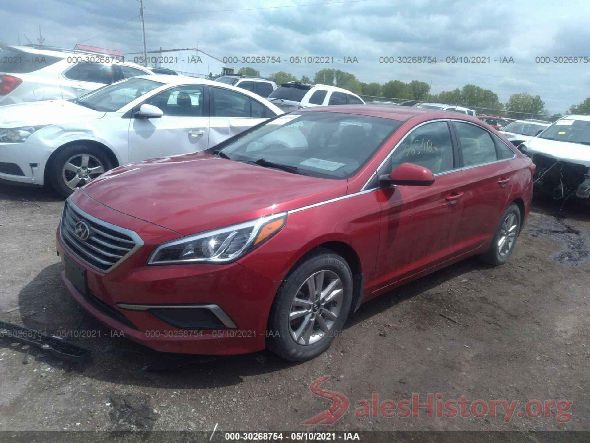 5NPE24AF9HH586545 2017 HYUNDAI SONATA