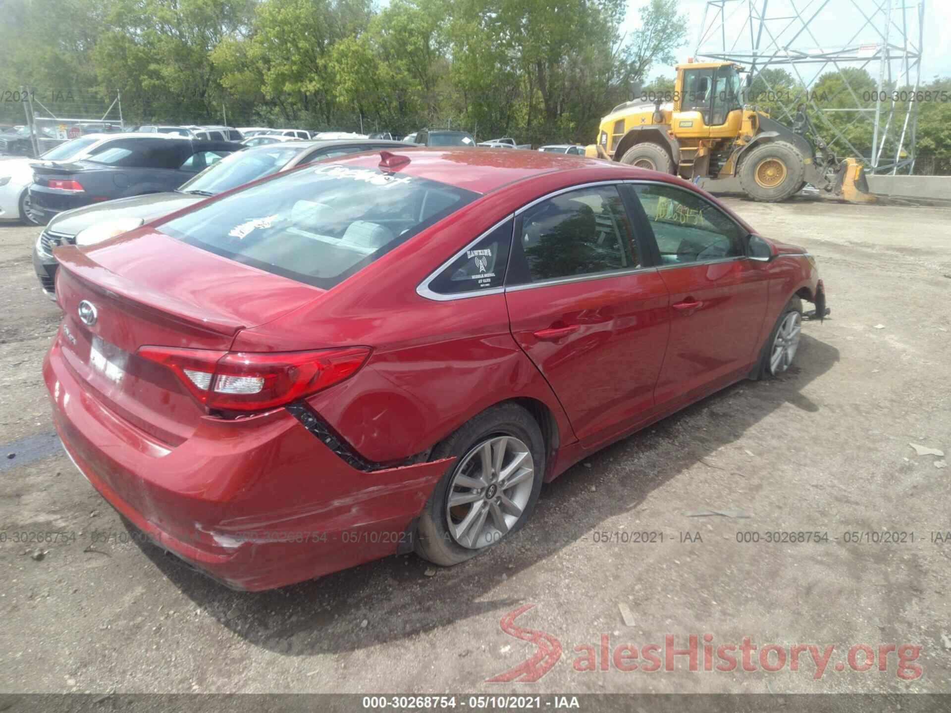 5NPE24AF9HH586545 2017 HYUNDAI SONATA