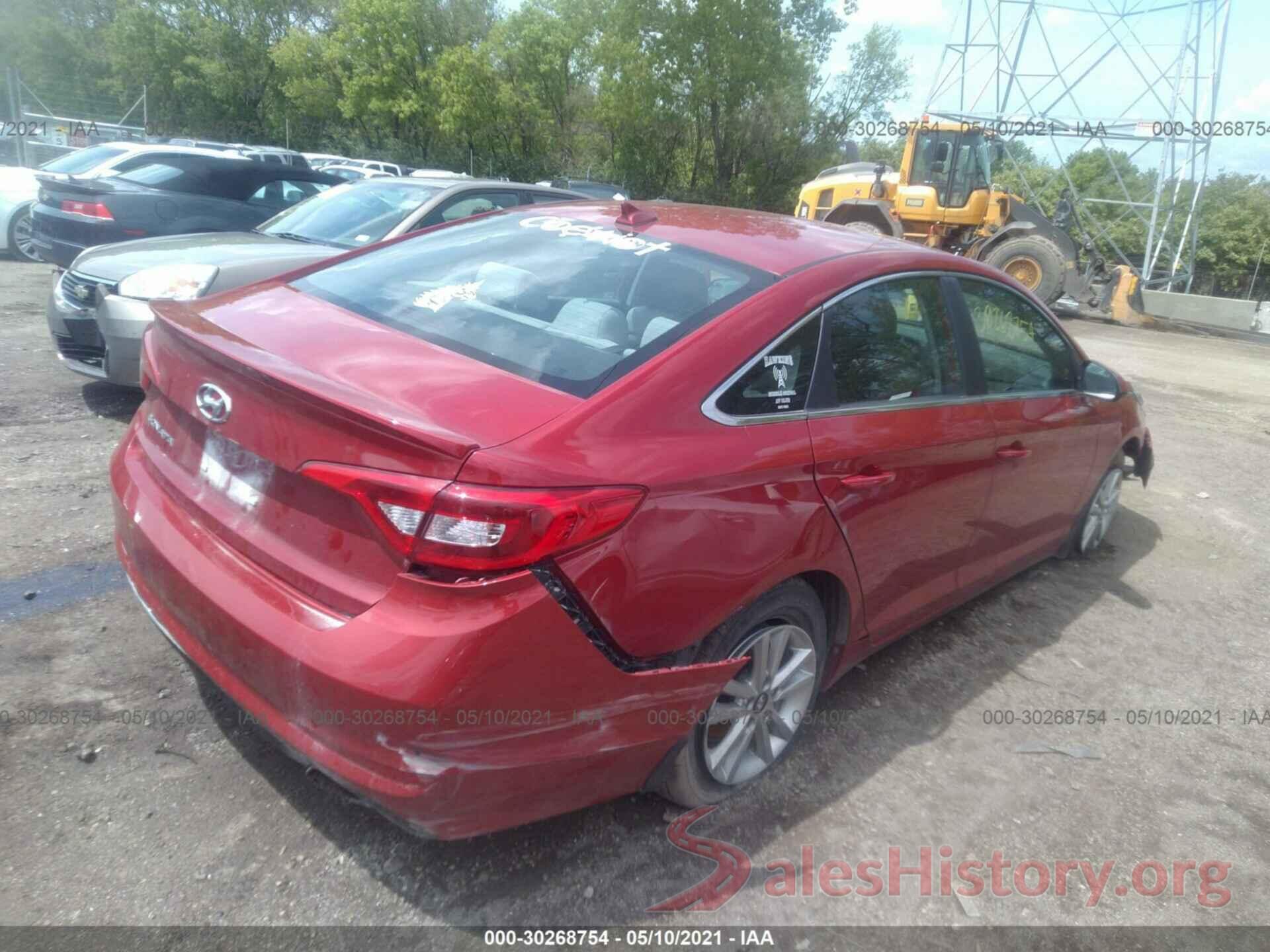 5NPE24AF9HH586545 2017 HYUNDAI SONATA