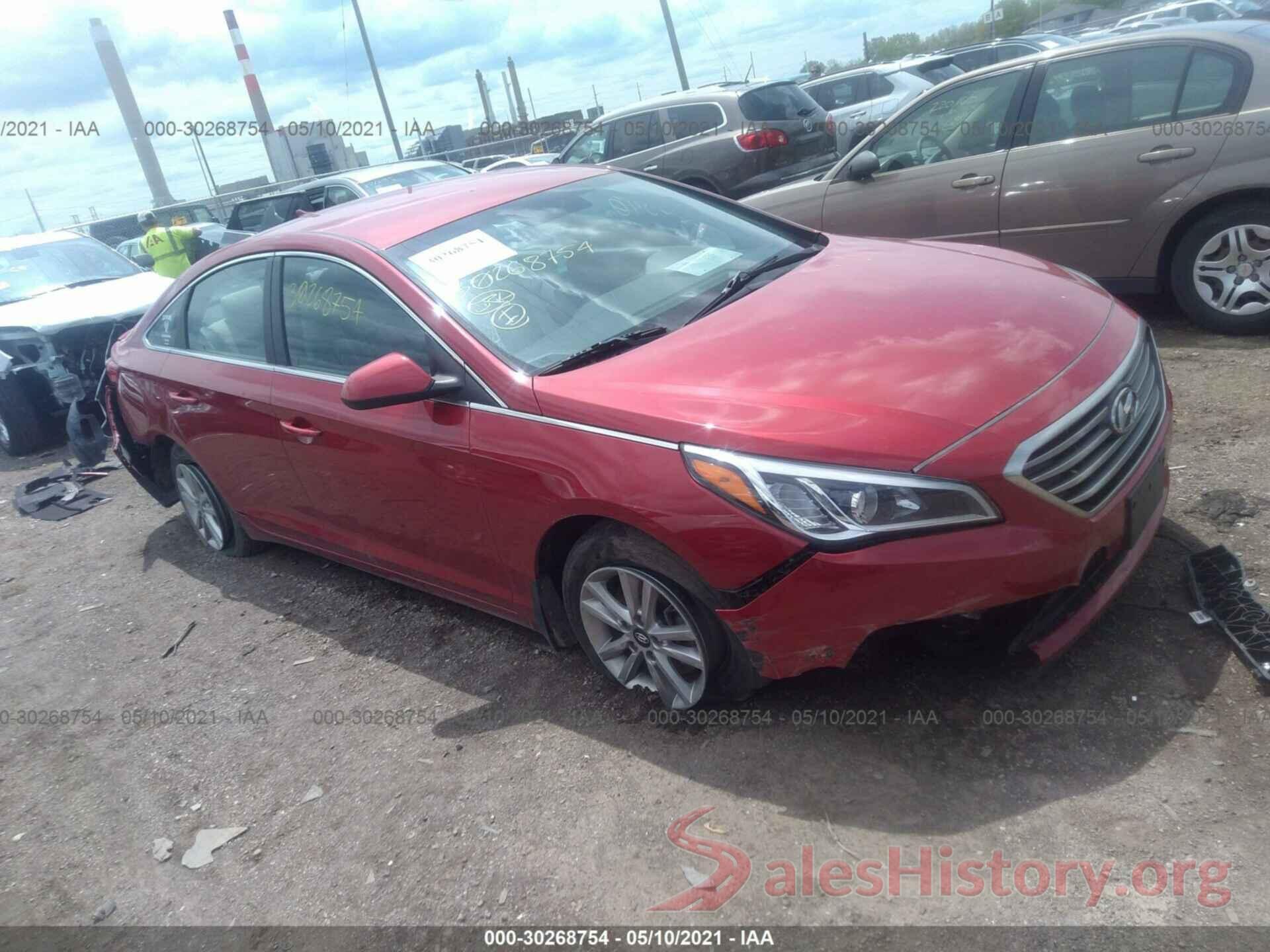 5NPE24AF9HH586545 2017 HYUNDAI SONATA