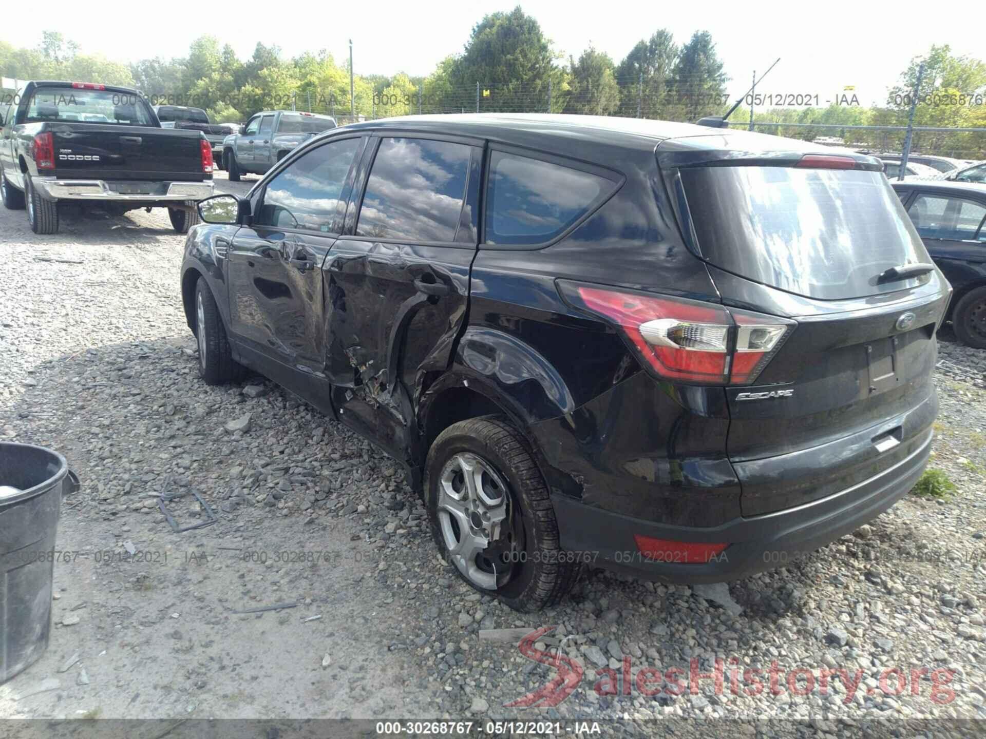 1FMCU0F71HUA74288 2017 FORD ESCAPE