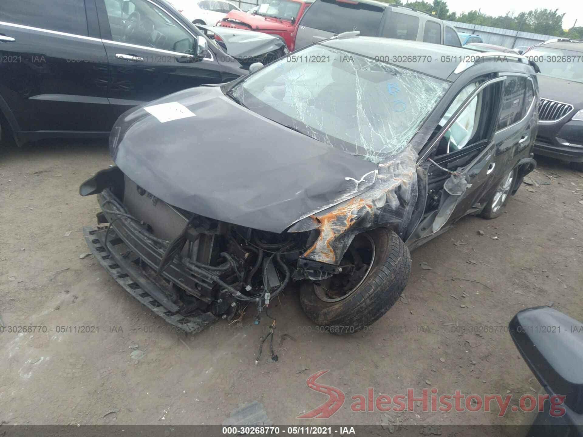 KNMAT2MV2GP683883 2016 NISSAN ROGUE