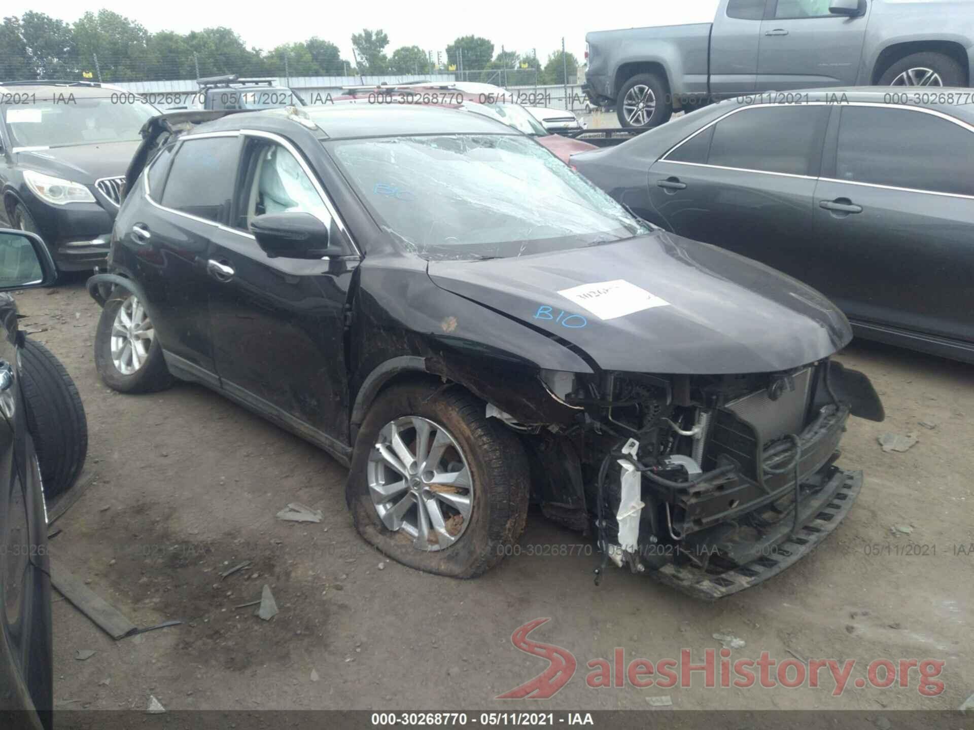 KNMAT2MV2GP683883 2016 NISSAN ROGUE