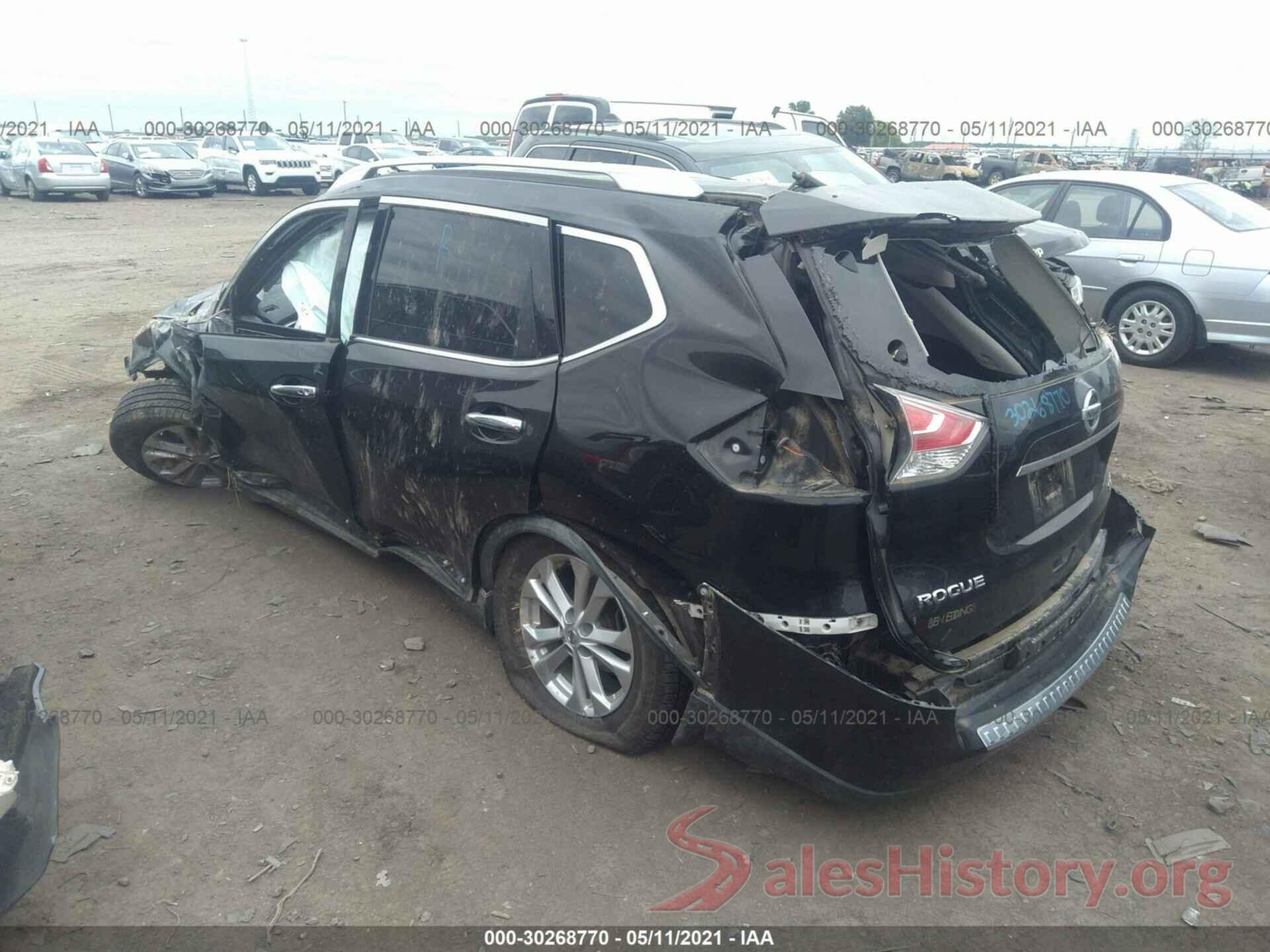 KNMAT2MV2GP683883 2016 NISSAN ROGUE