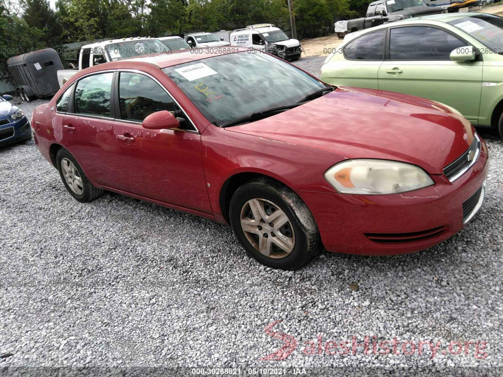 5NPD84LFXLH567101 2008 CHEVROLET IMPALA