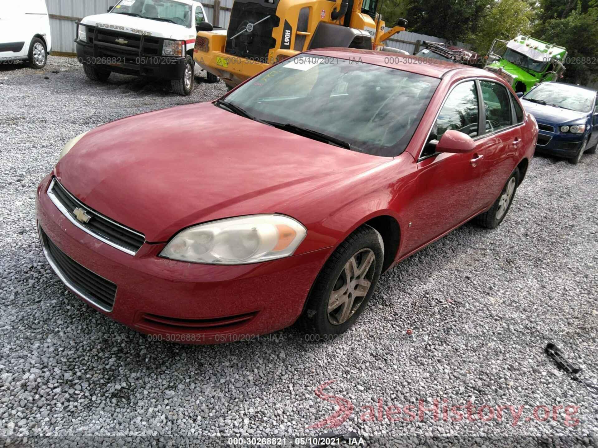 5NPD84LFXLH567101 2008 CHEVROLET IMPALA