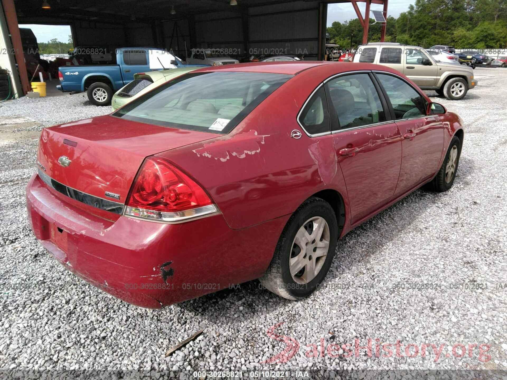 5NPD84LFXLH567101 2008 CHEVROLET IMPALA