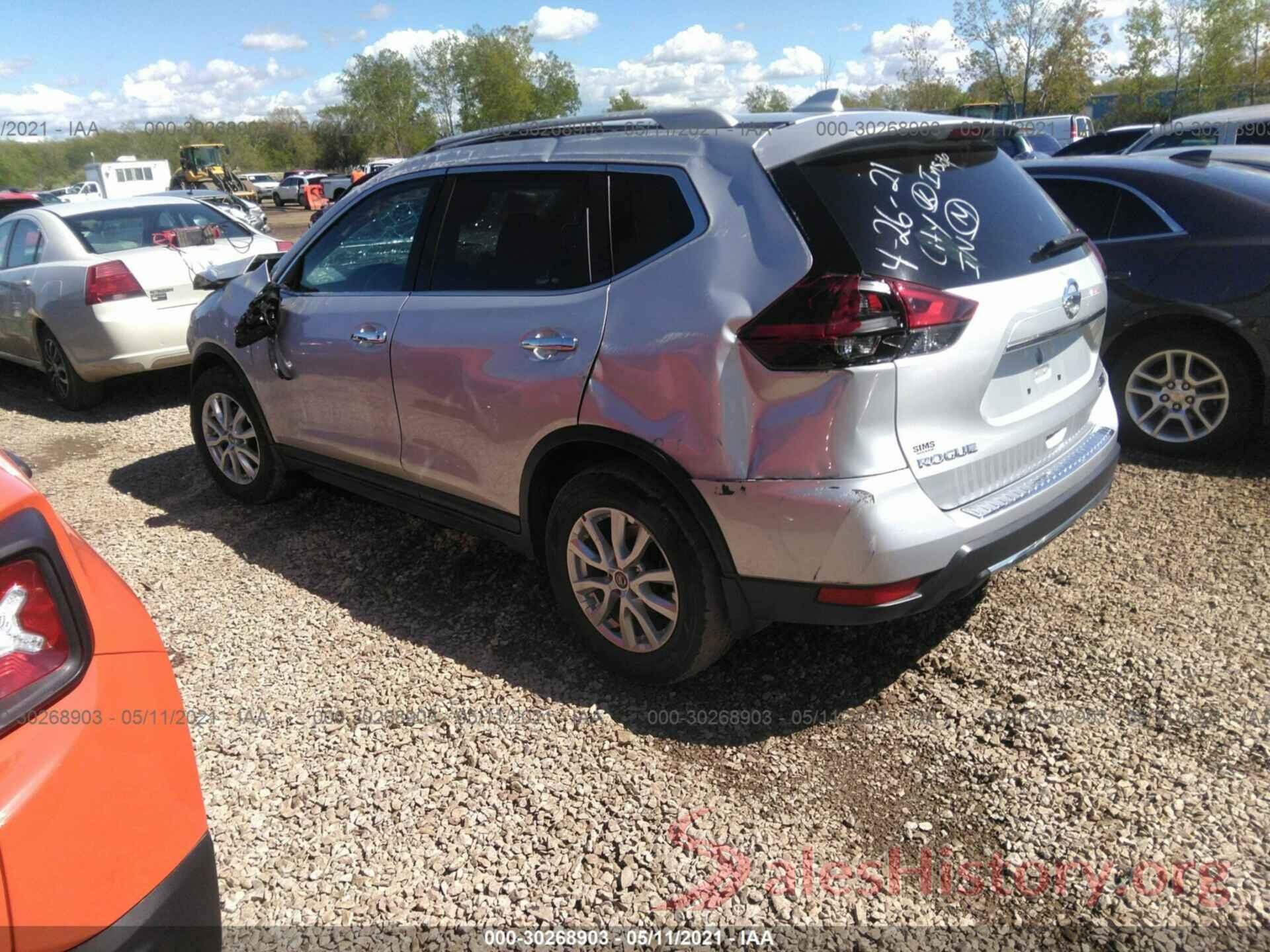 5N1AT2MT7KC827213 2019 NISSAN ROGUE