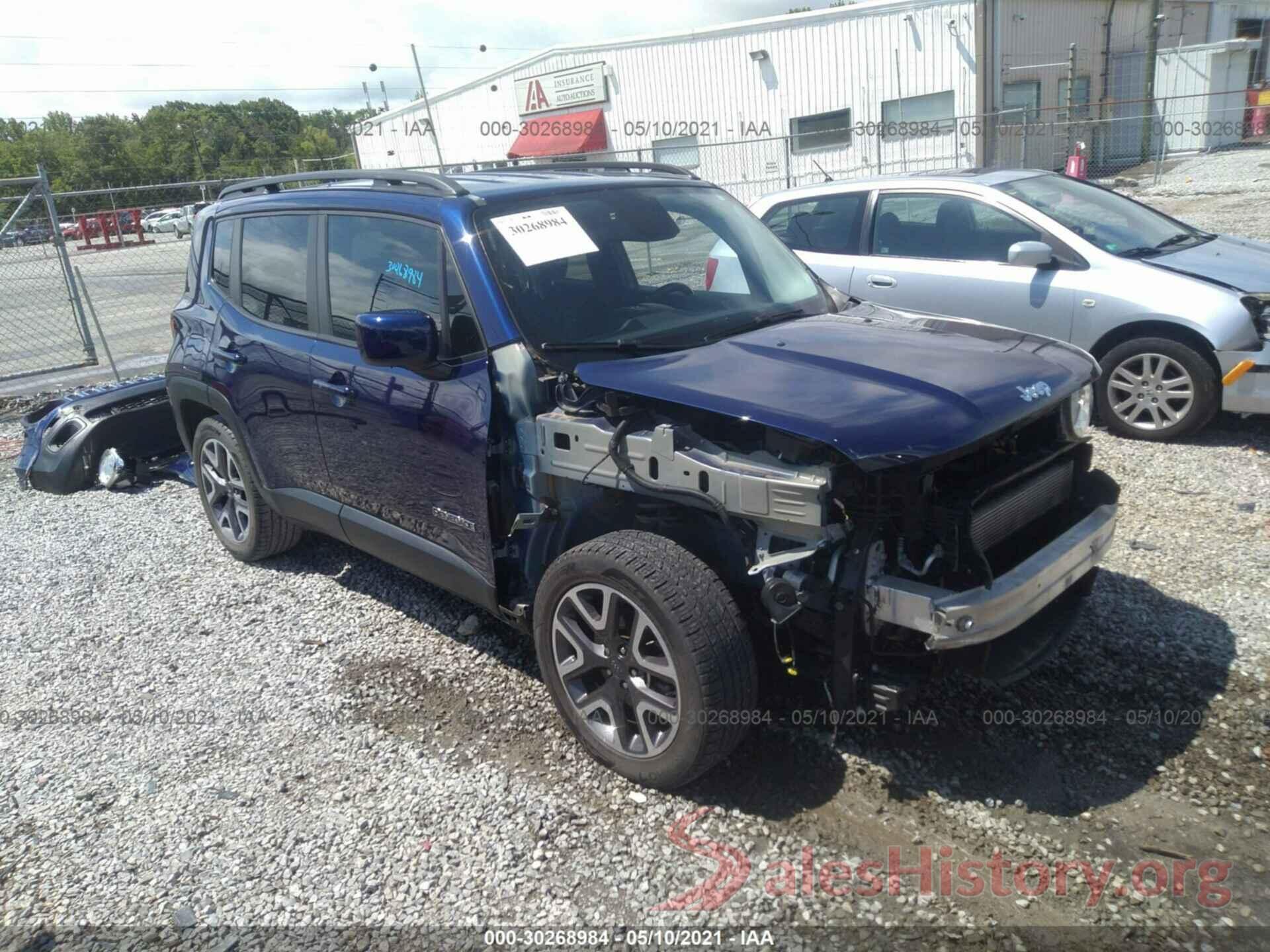 ZACCJABT3GPD72380 2016 JEEP RENEGADE