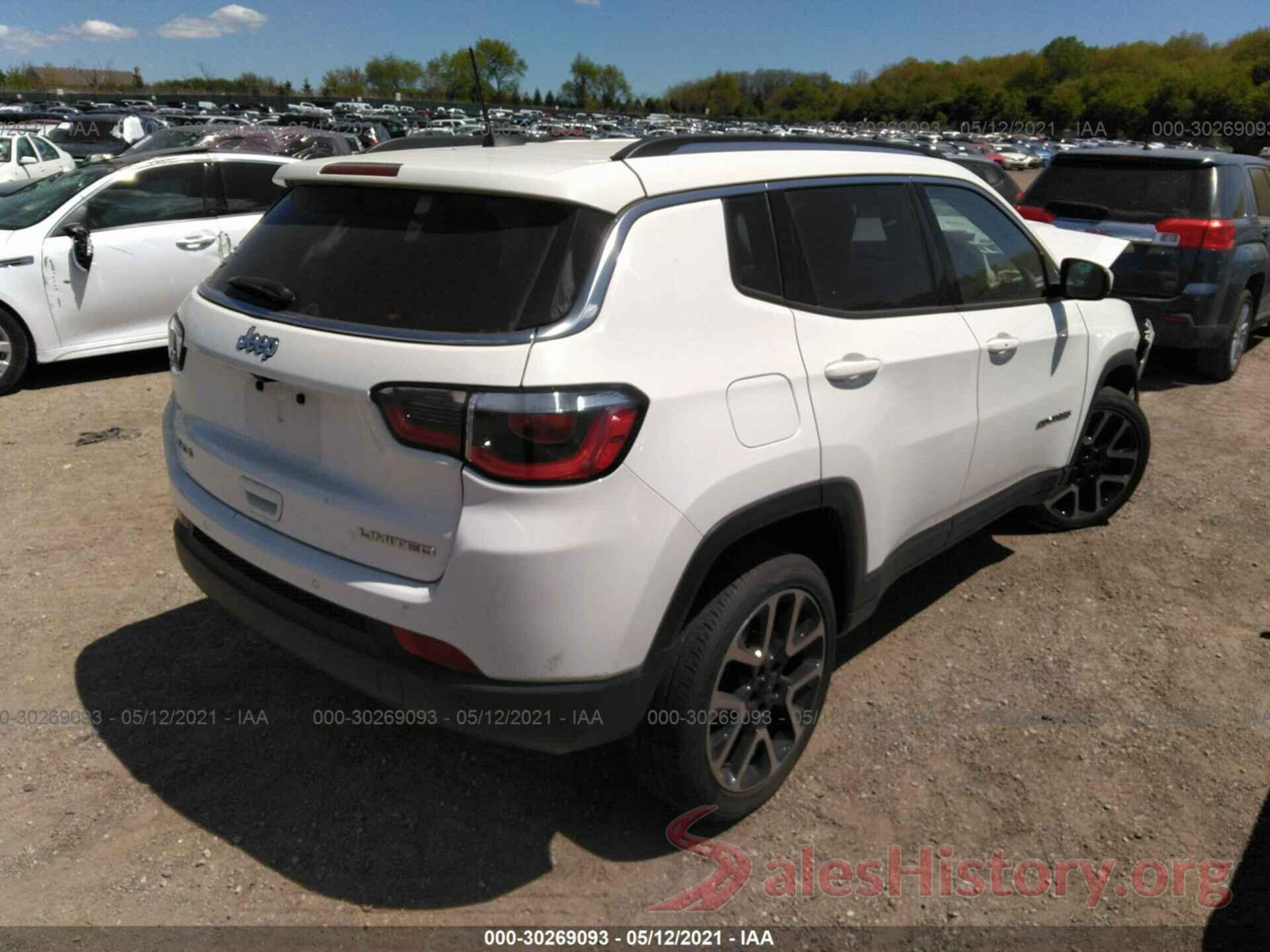 3C4NJDCB1HT629093 2017 JEEP COMPASS