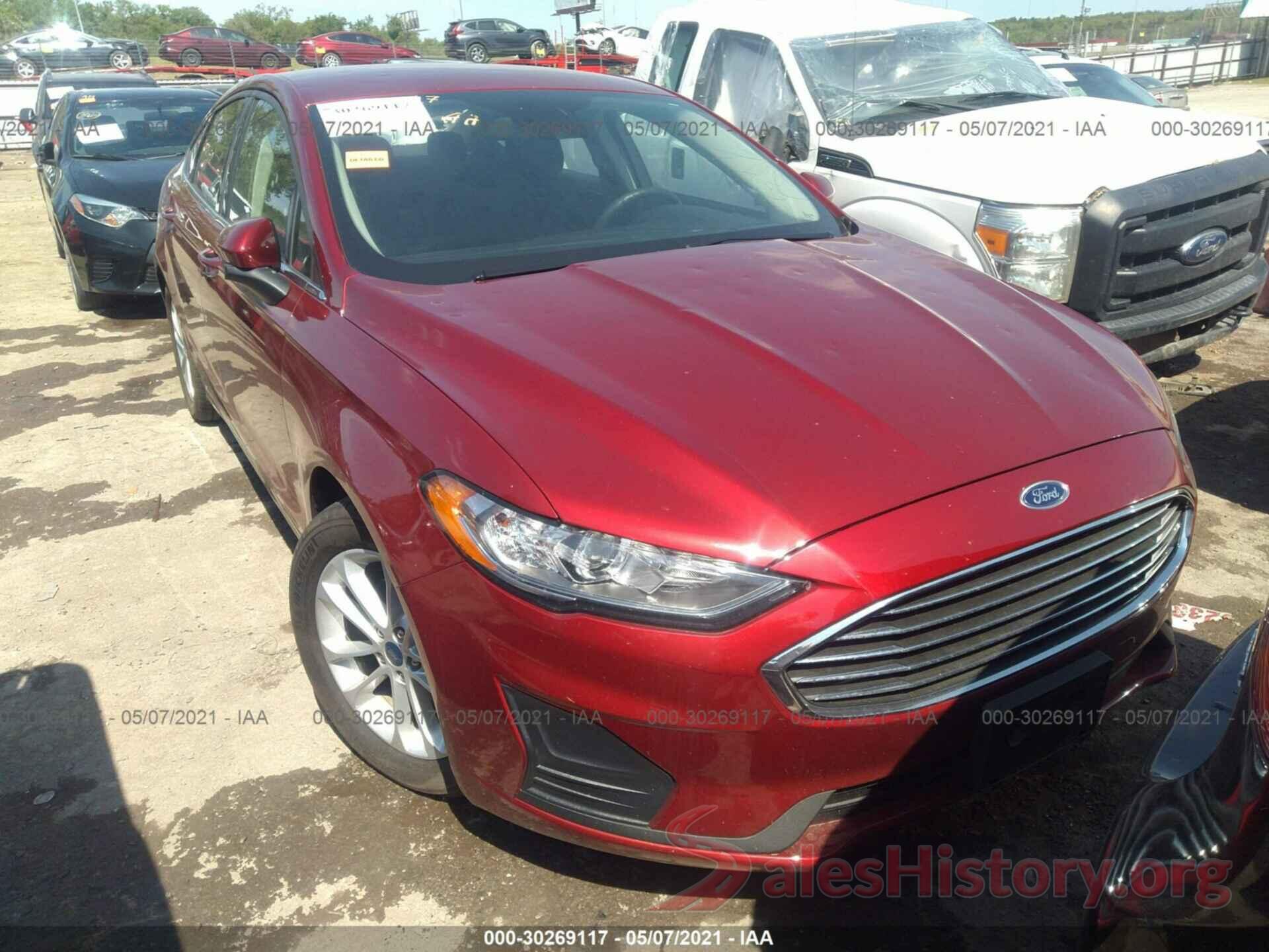 3FA6P0HD3KR268286 2019 FORD FUSION