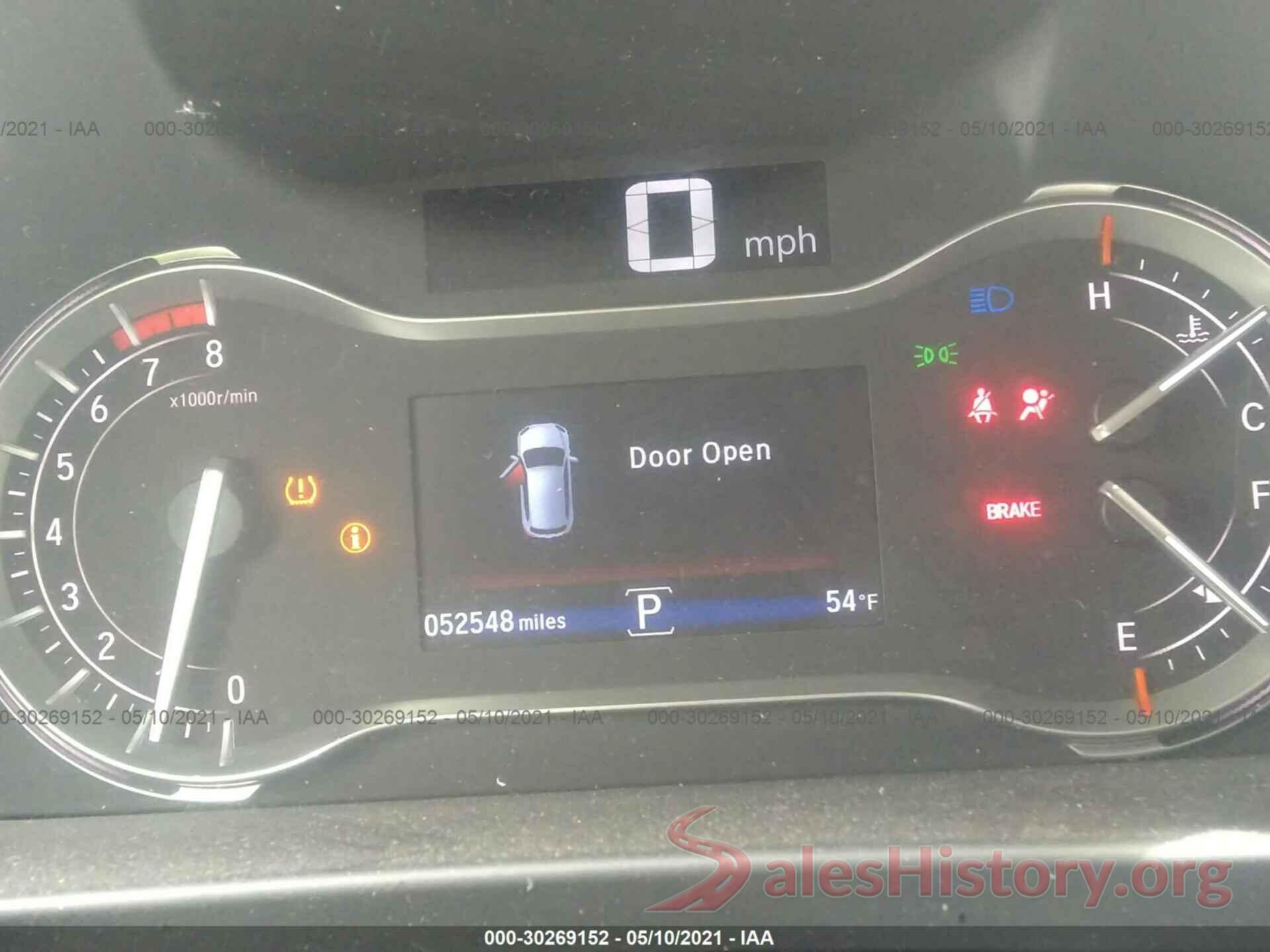 5FNYF6H51GB081266 2016 HONDA PILOT