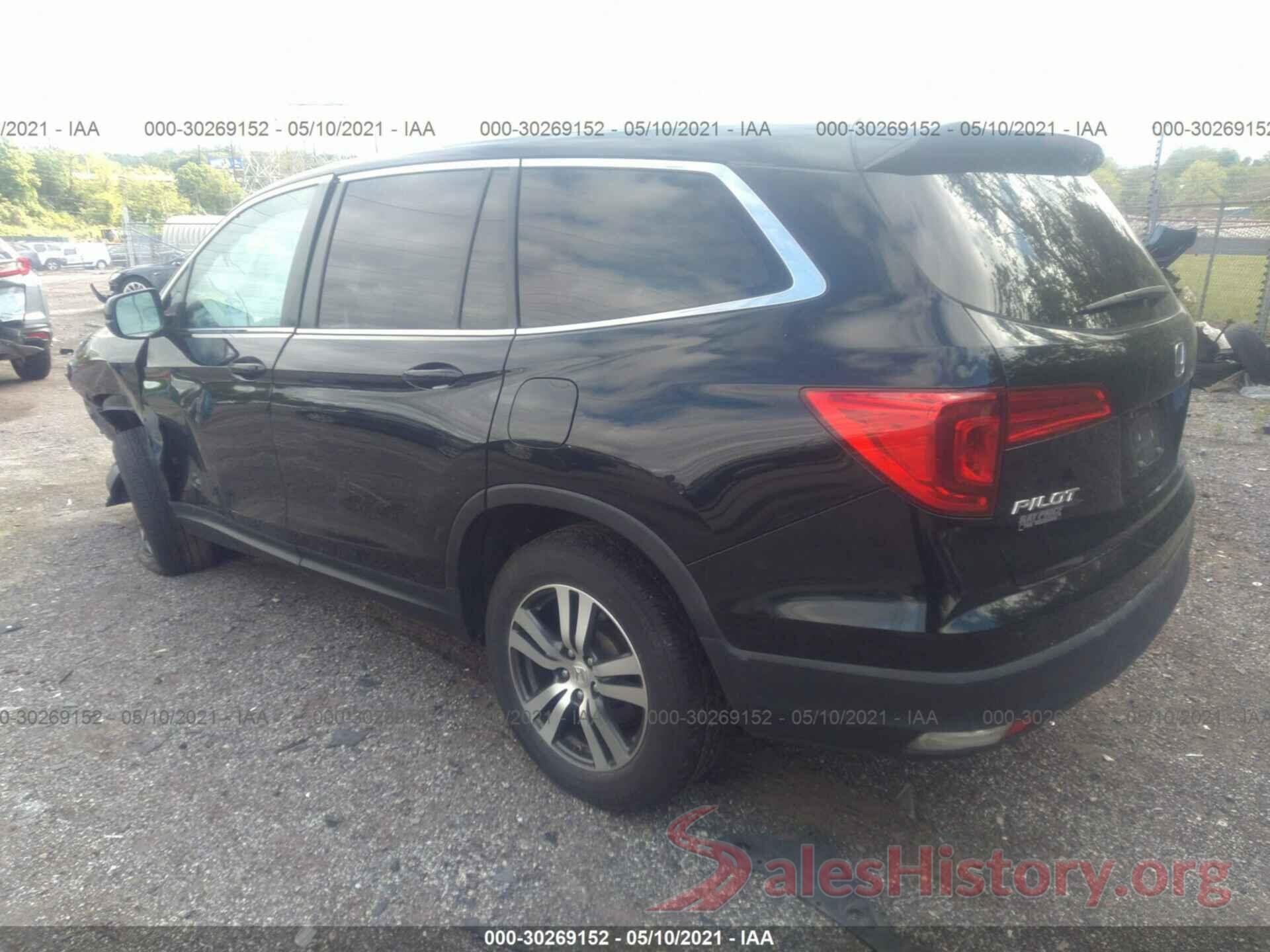 5FNYF6H51GB081266 2016 HONDA PILOT