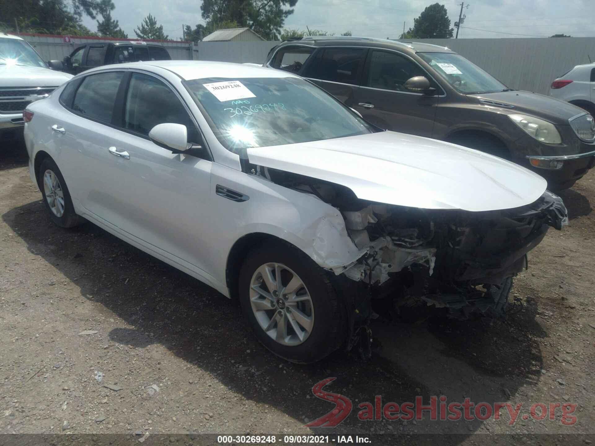 KNAGT4L30H5161494 2017 KIA OPTIMA