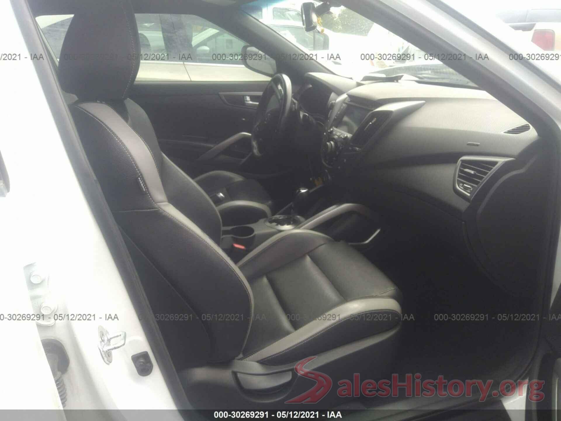 KMHTC6AE5GU296892 2016 HYUNDAI VELOSTER