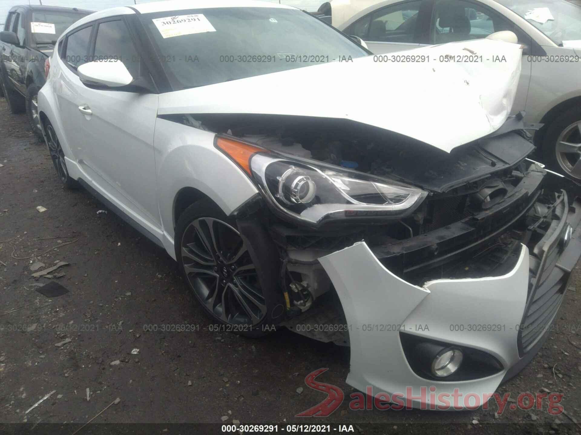 KMHTC6AE5GU296892 2016 HYUNDAI VELOSTER