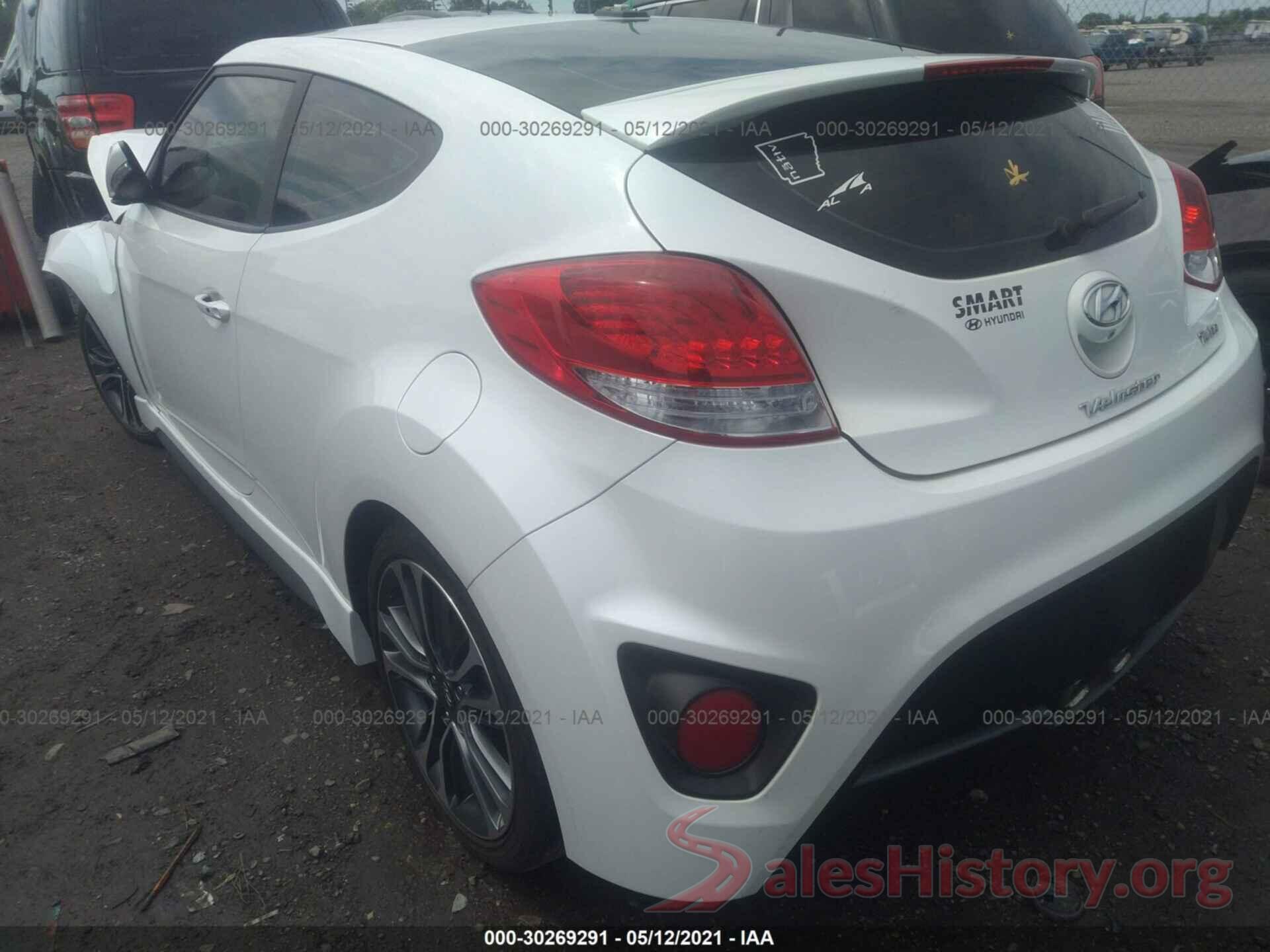 KMHTC6AE5GU296892 2016 HYUNDAI VELOSTER