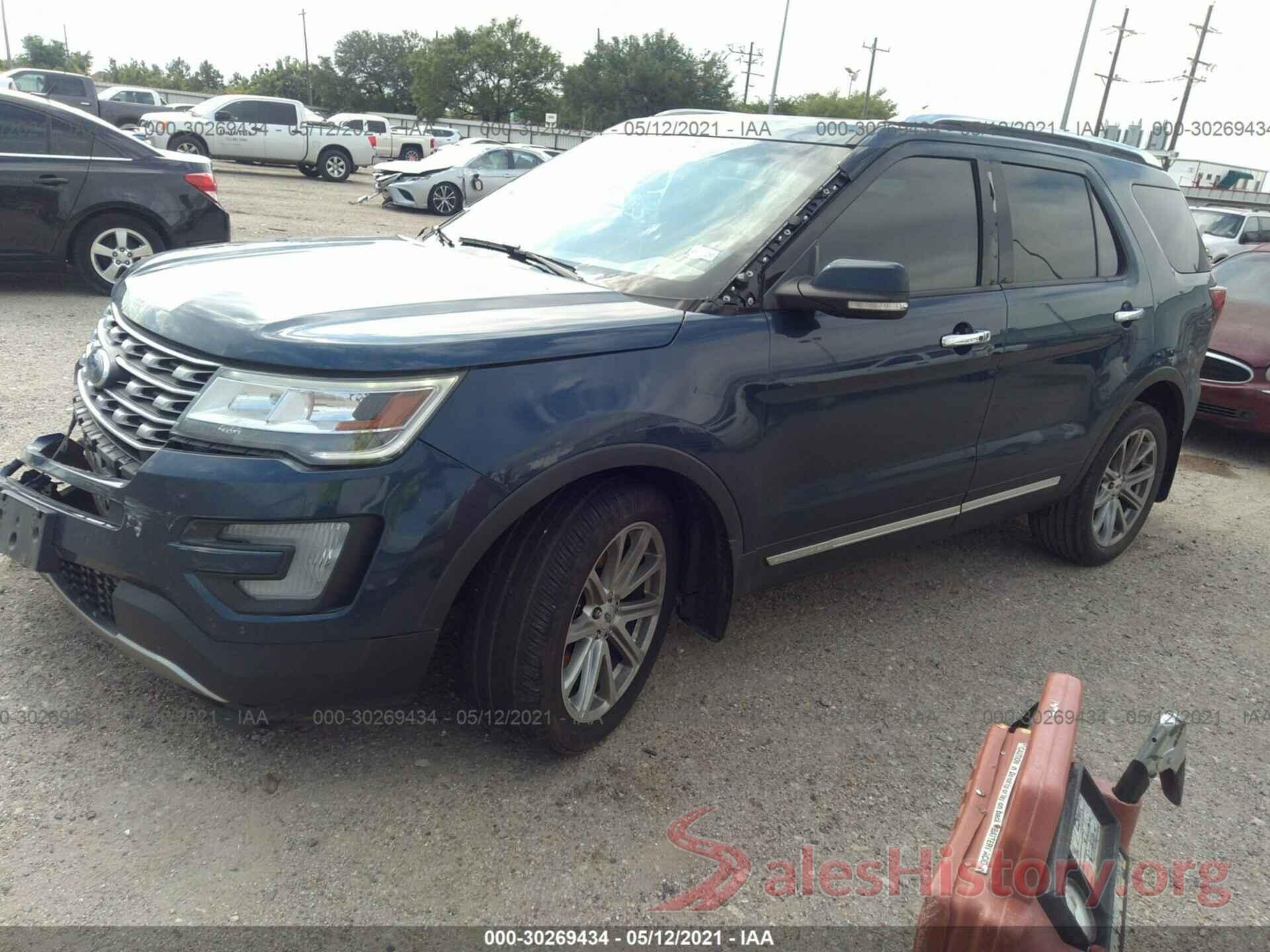 1FM5K7FH5GGB79509 2016 FORD EXPLORER